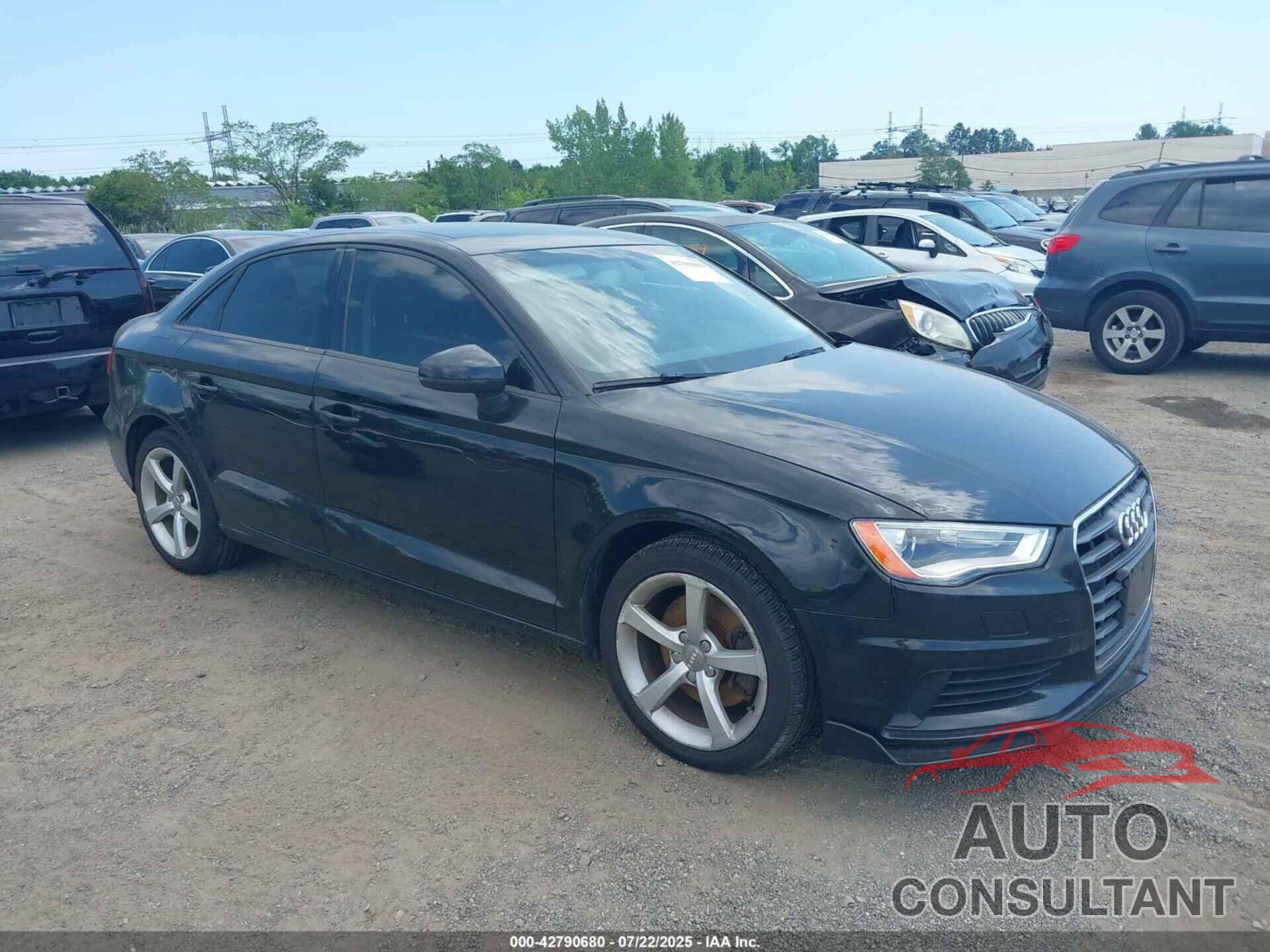 AUDI A3 2015 - WAUACGFF4F1007033