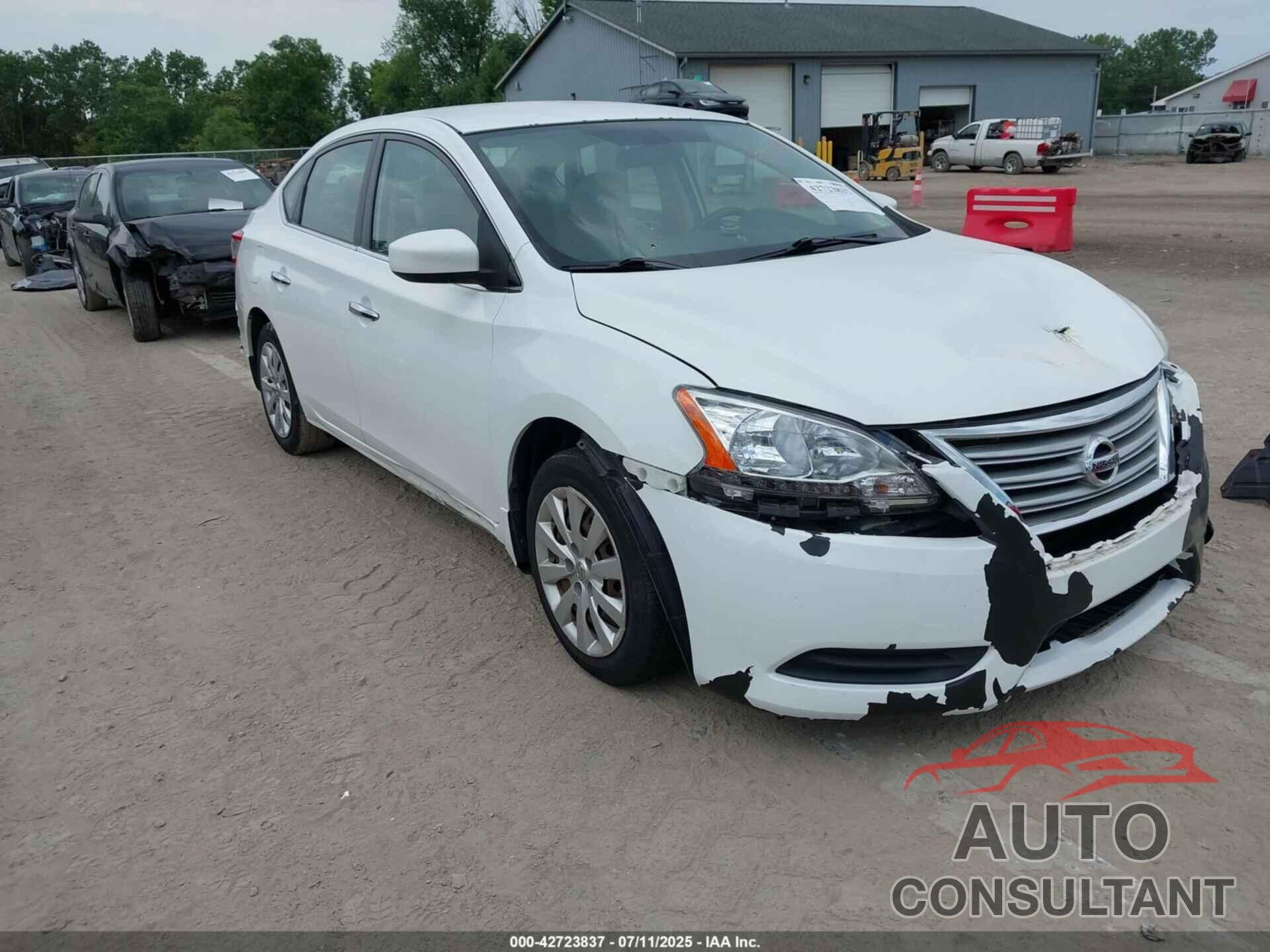 NISSAN SENTRA 2015 - 3N1AB7AP6FY349572