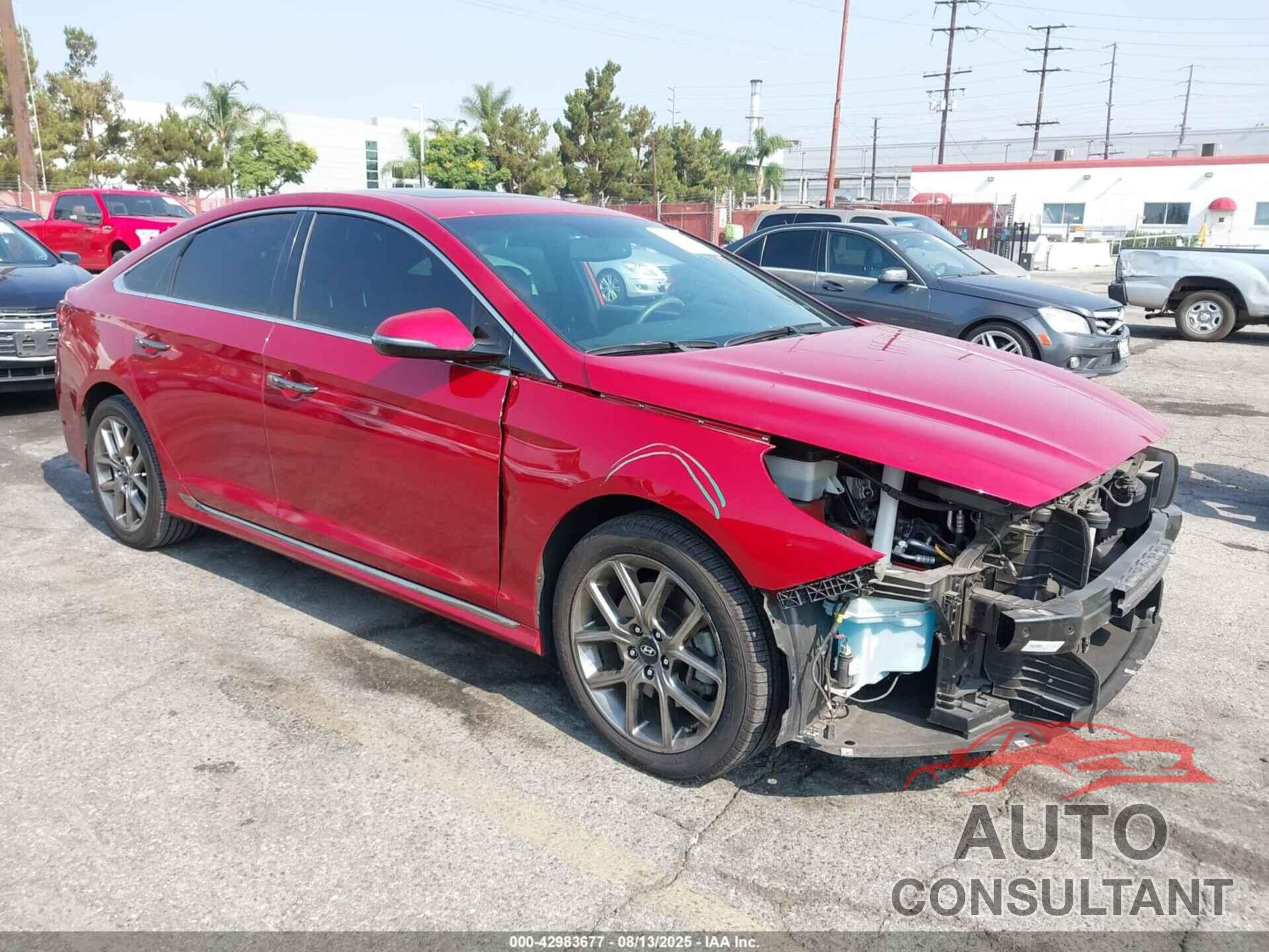 HYUNDAI SONATA 2018 - 5NPE34AB4JH664813