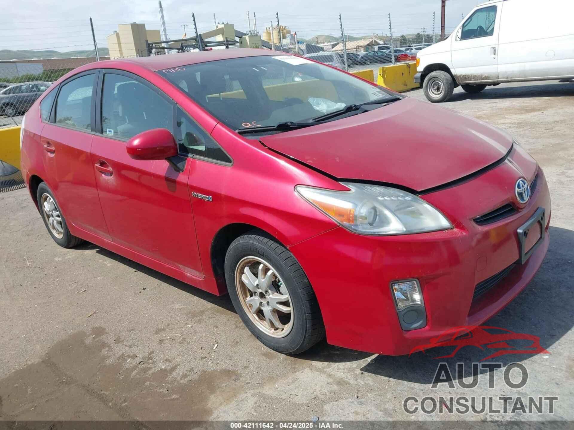 TOYOTA PRIUS 2010 - JTDKN3DU0A1165714