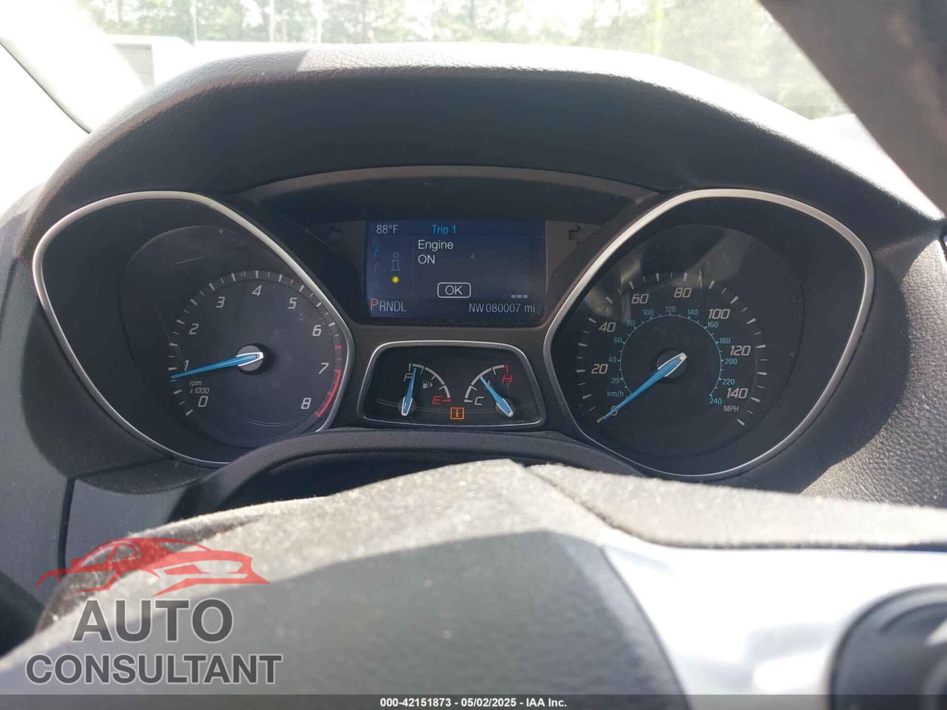 FORD FOCUS 2014 - 1FADP3E23EL416015