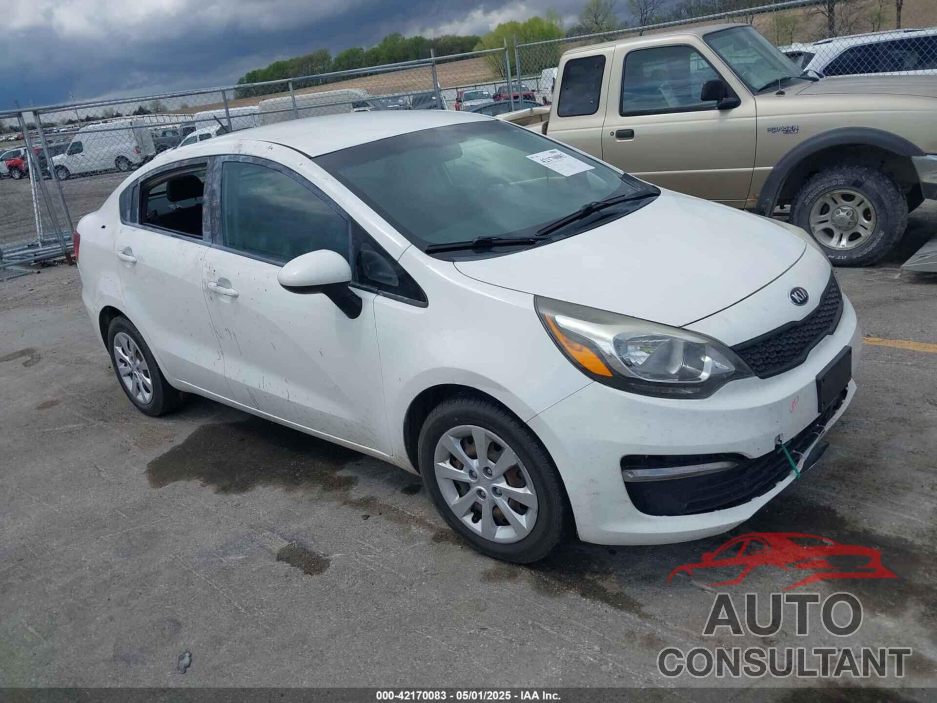 KIA RIO 2017 - KNADM4A34H6006377