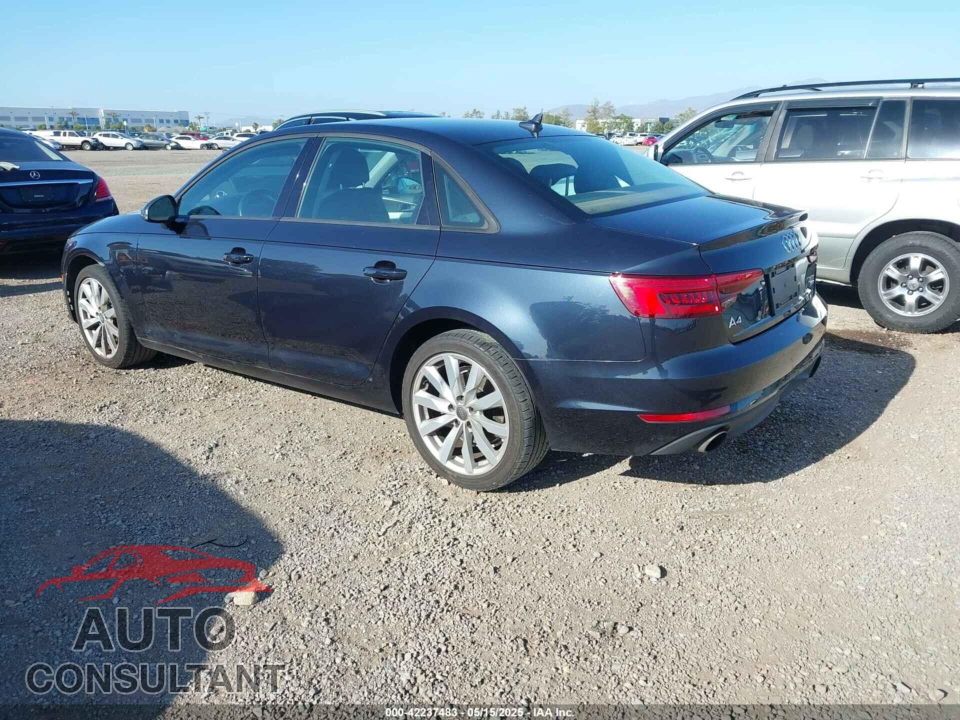 AUDI A4 2017 - WAUGMAF48HA078290