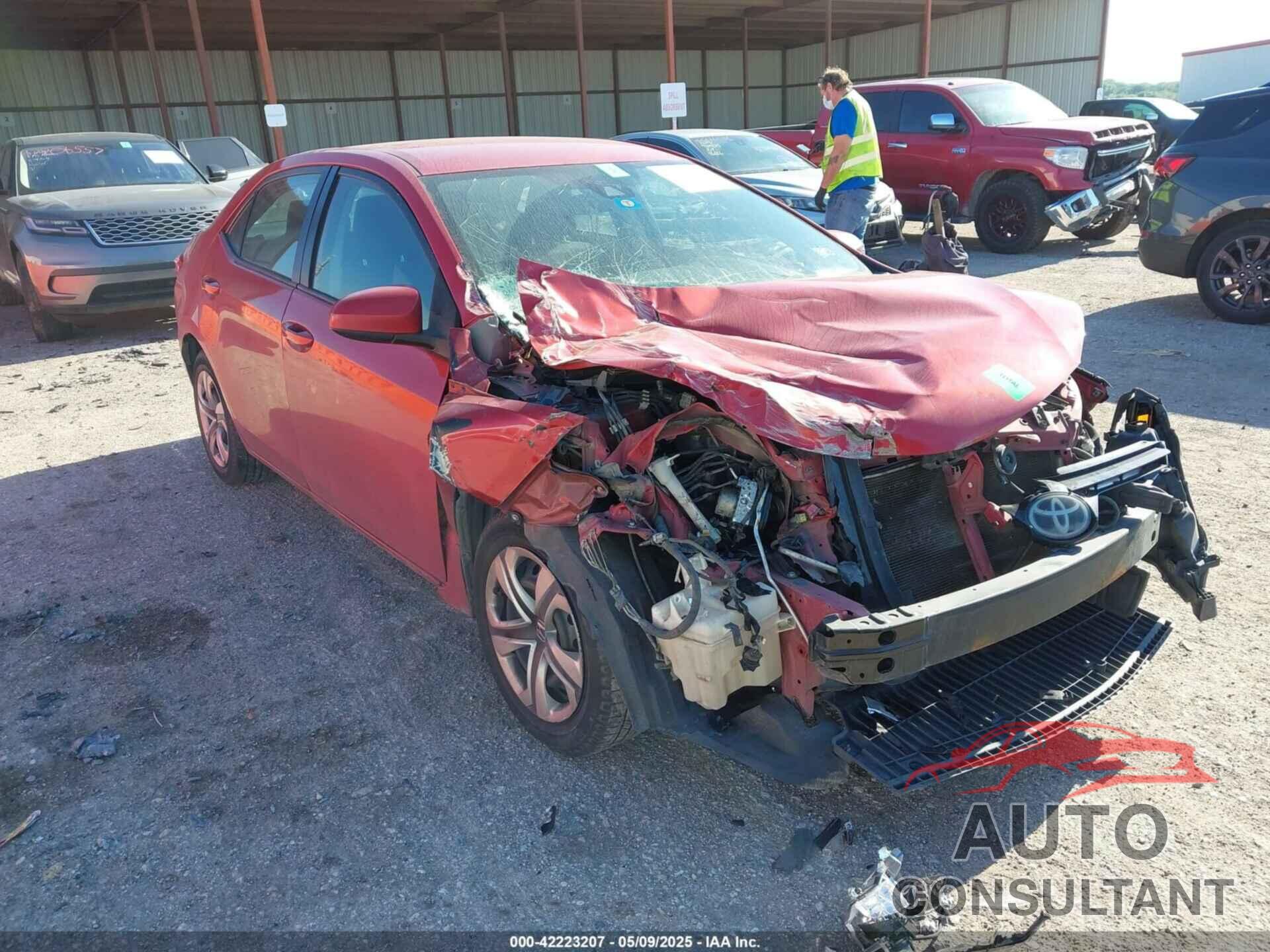 TOYOTA COROLLA 2017 - 2T1BURHE8HC805845