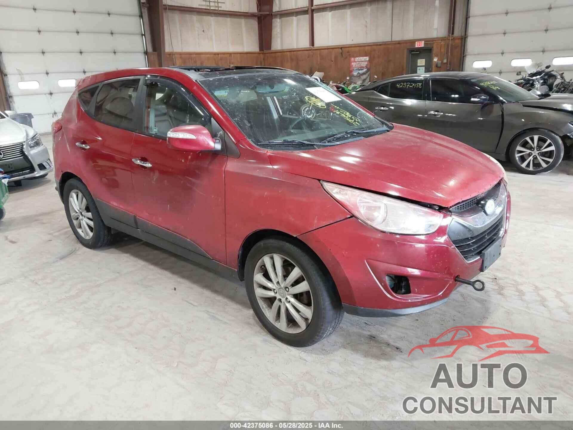 HYUNDAI TUCSON 2012 - KM8JU3AC4CU358908