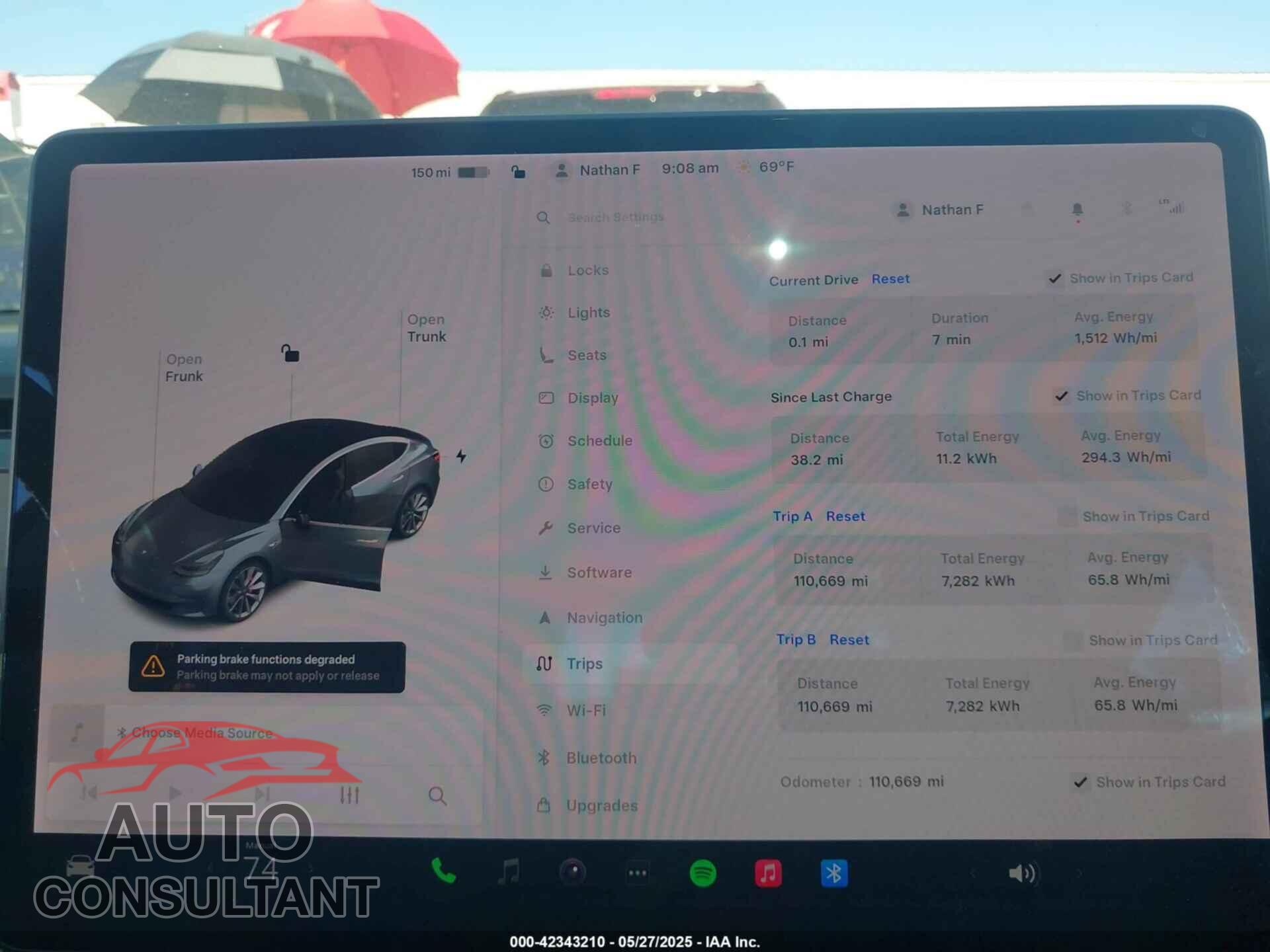 TESLA MODEL 3 2018 - 5YJ3E1EB8JF083257