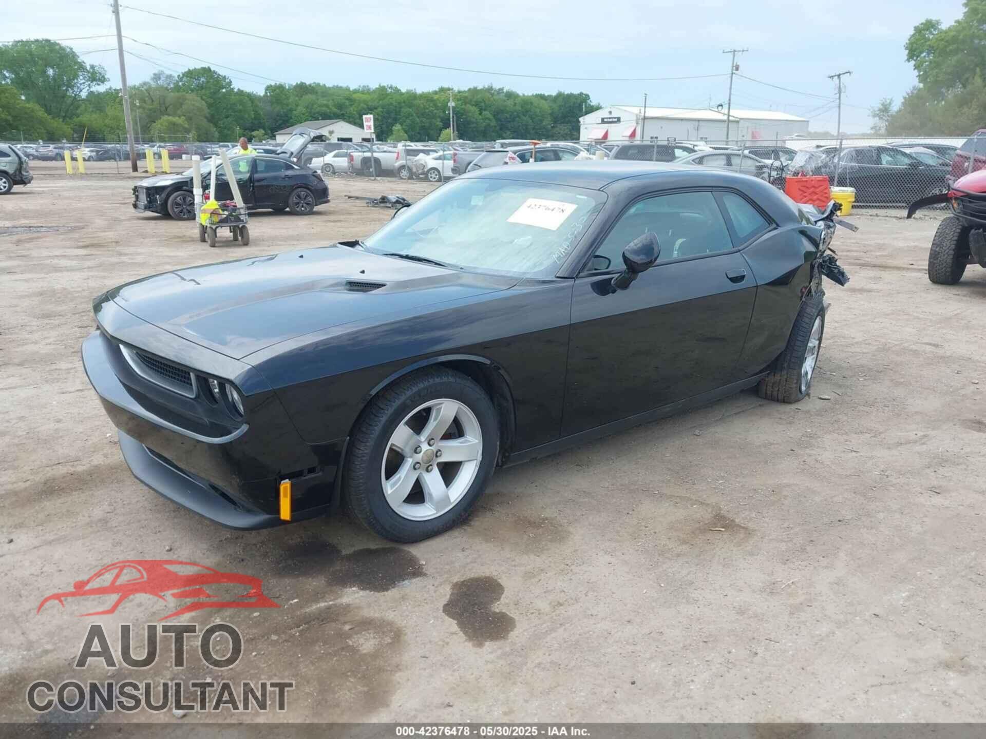 DODGE CHALLENGER 2012 - 2C3CDYAG7CH130972