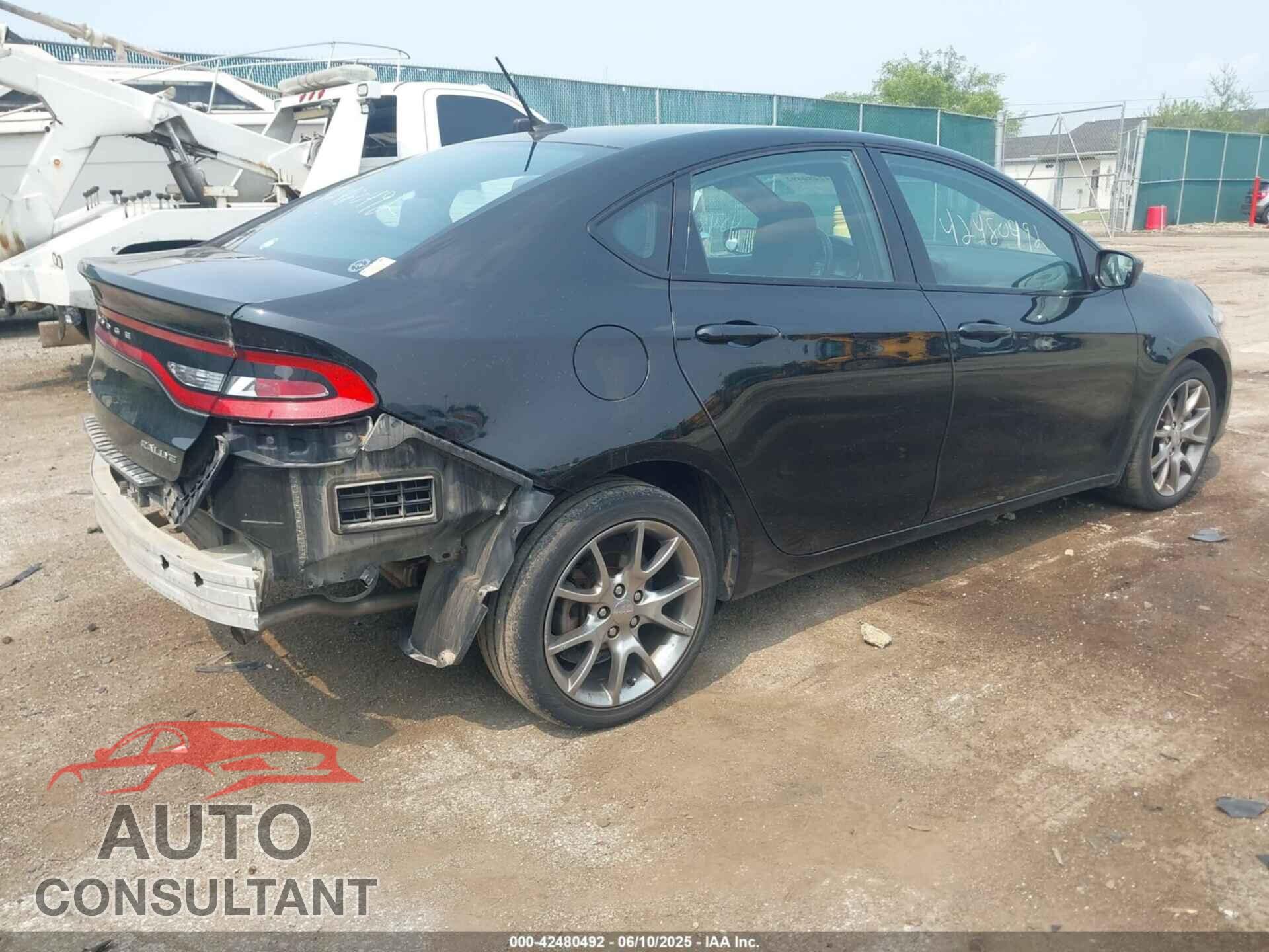 DODGE DART 2015 - 1C3CDFBB5FD173800