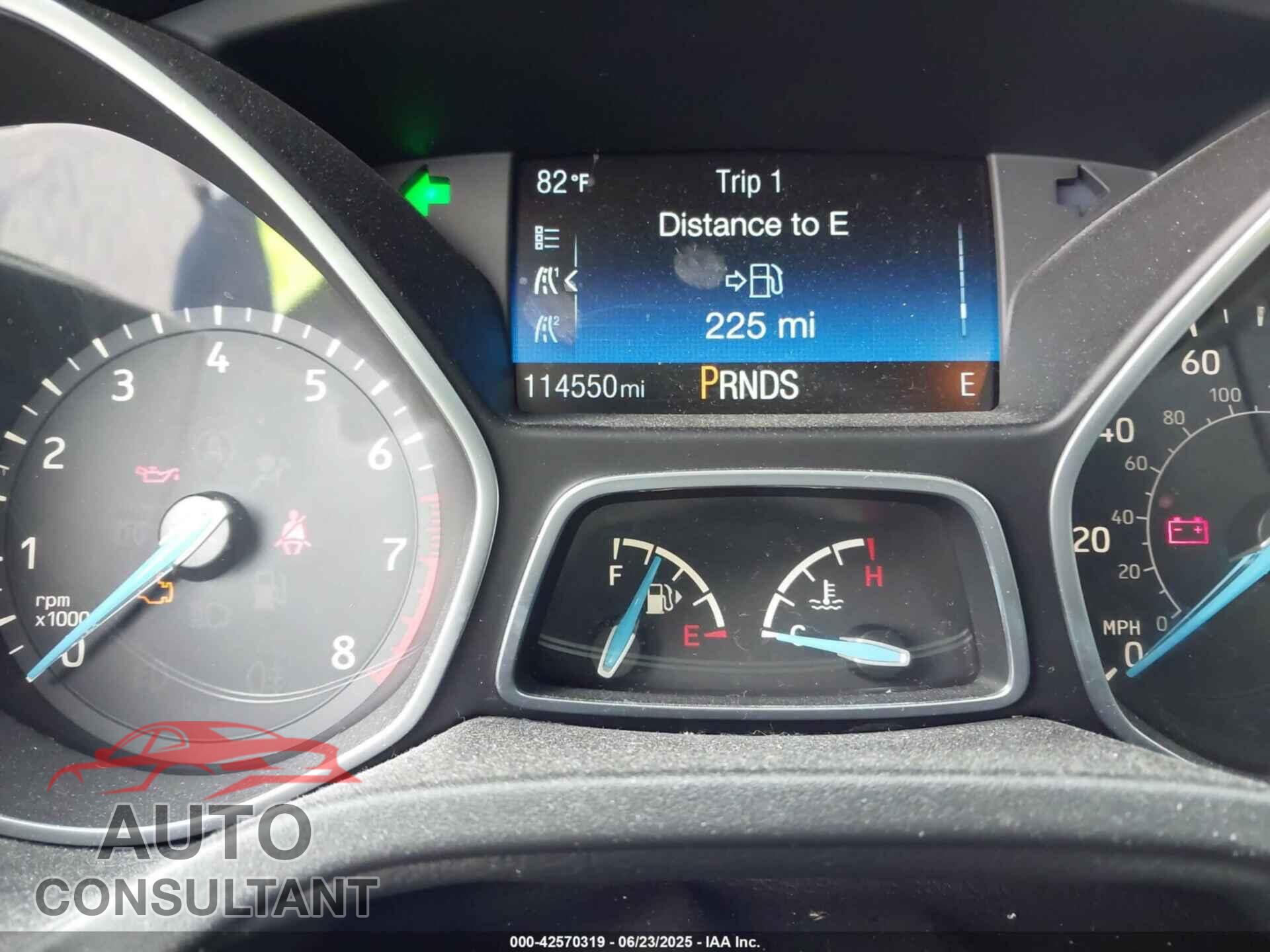 FORD FOCUS 2016 - 1FADP3FE7GL406809