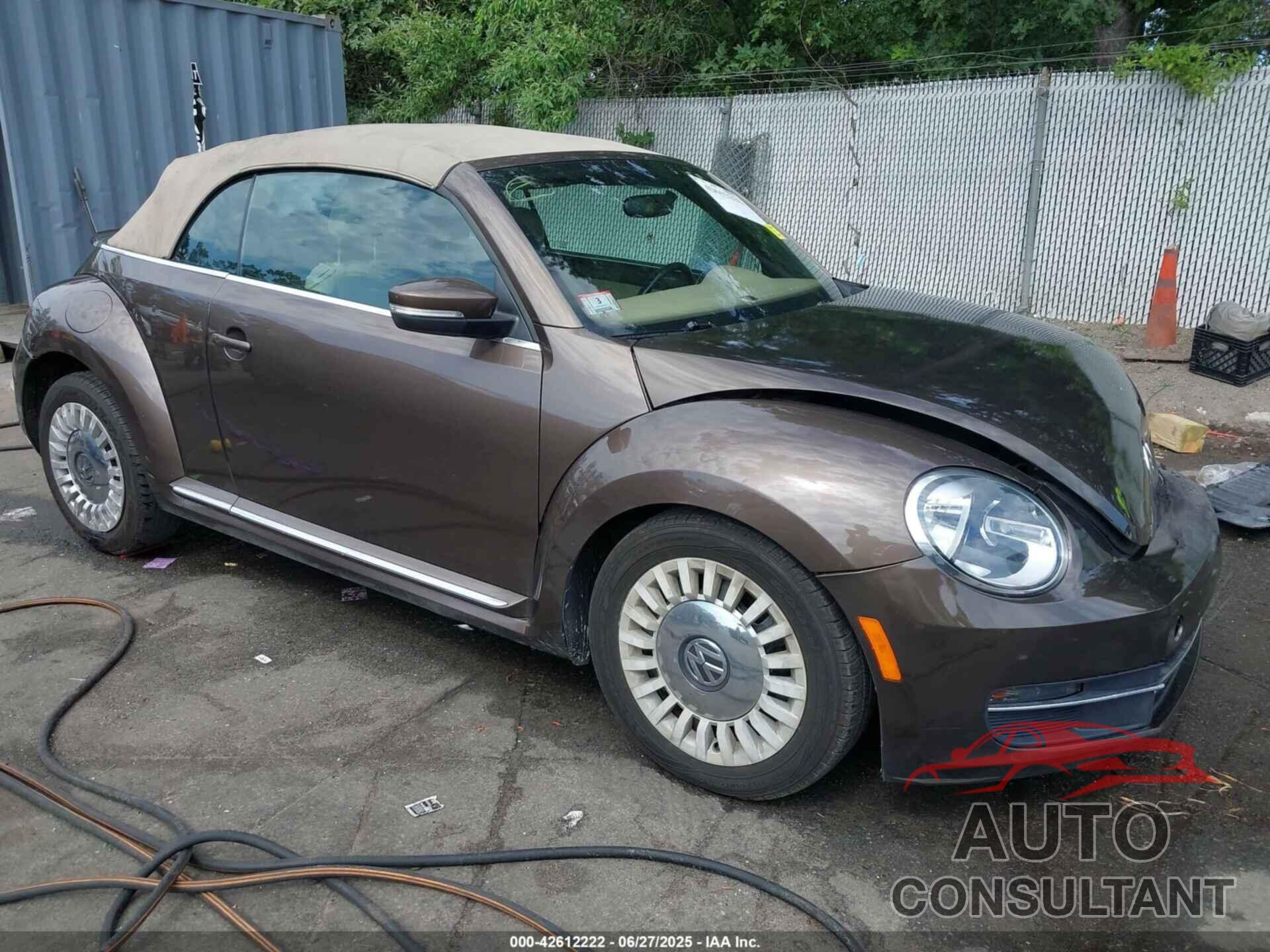 VOLKSWAGEN BEETLE 2013 - 3VW5P7AT5DM831464