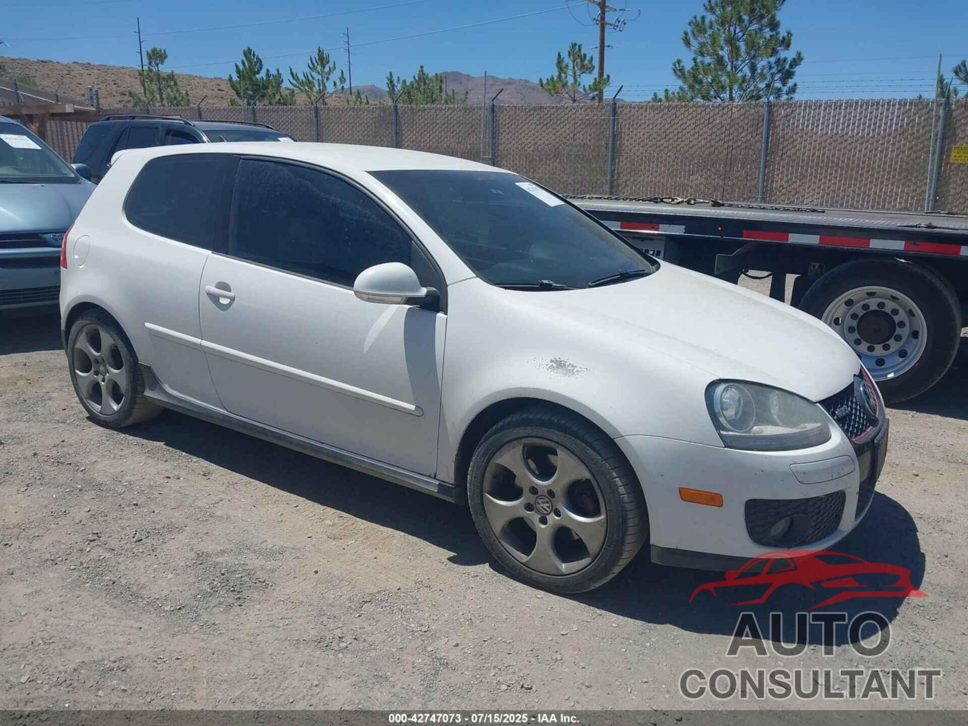 VOLKSWAGEN GTI 2009 - WVWED71K89W128192