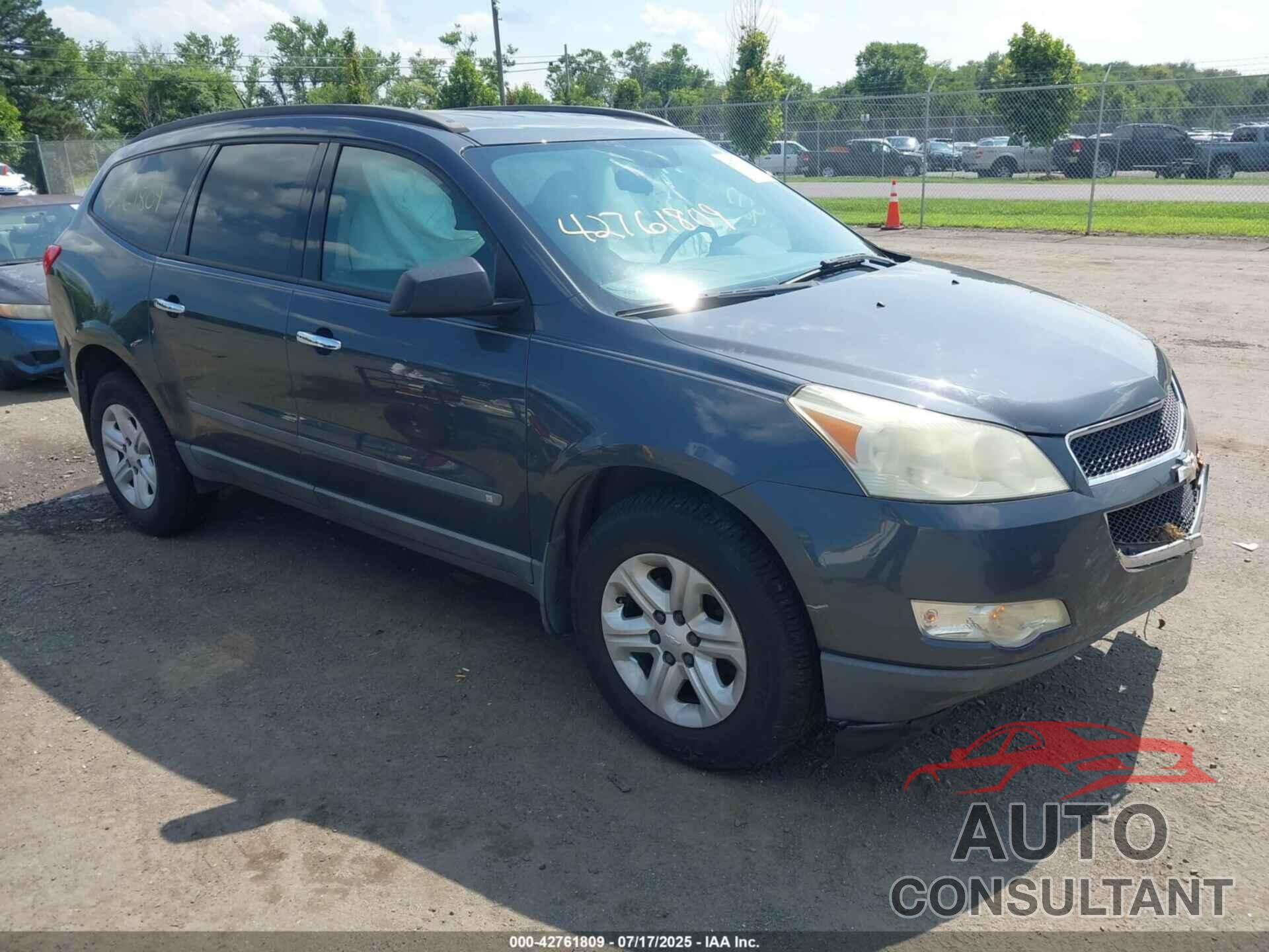 CHEVROLET TRAVERSE 2009 - 1GNEV13D29S180540
