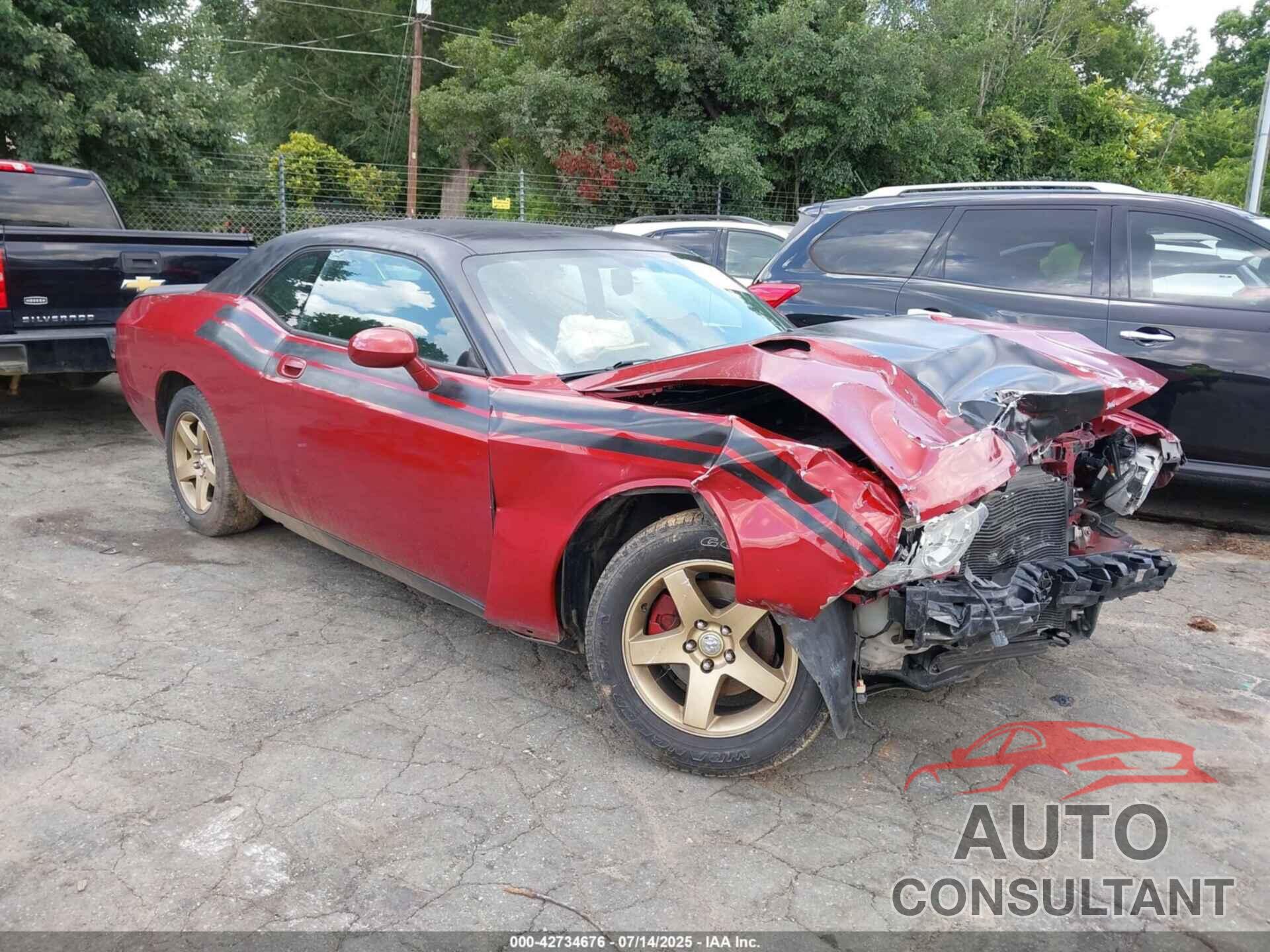 DODGE CHALLENGER 2010 - 2B3CJ4DVXAH278619