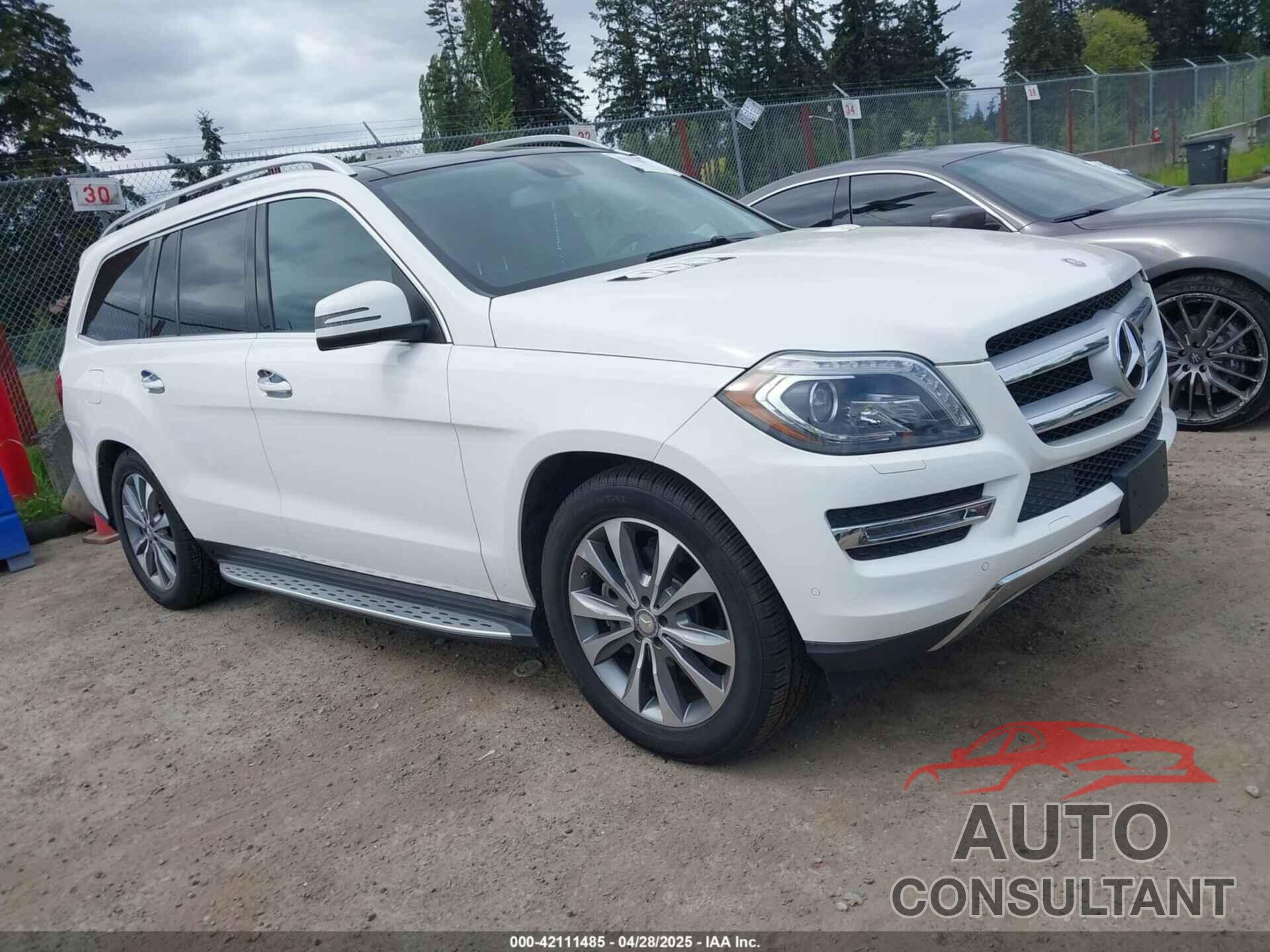 MERCEDES-BENZ GL 450 2015 - 4JGDF6EE9FA441342