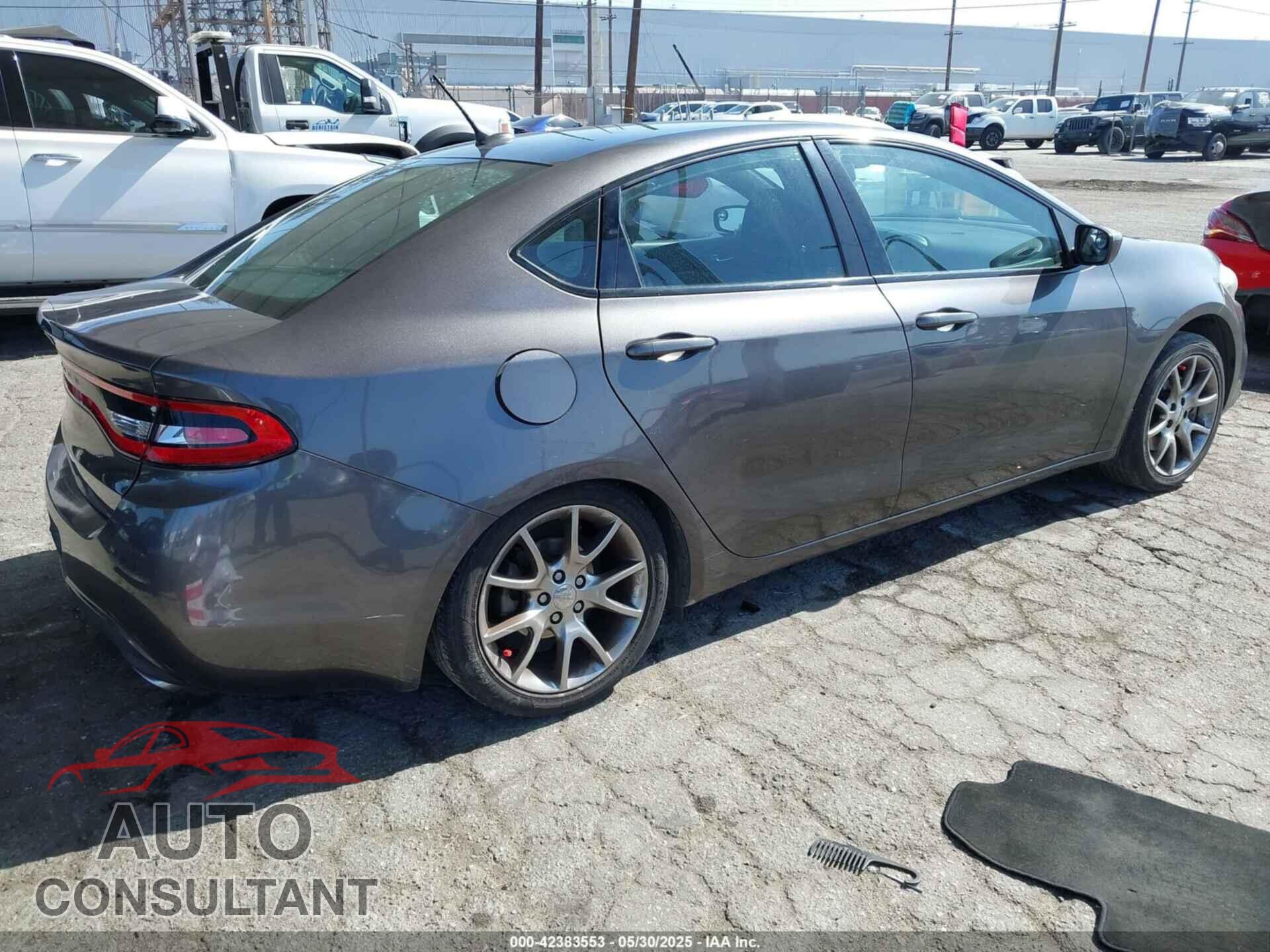 DODGE DART 2015 - 1C3CDFBB2FD165461