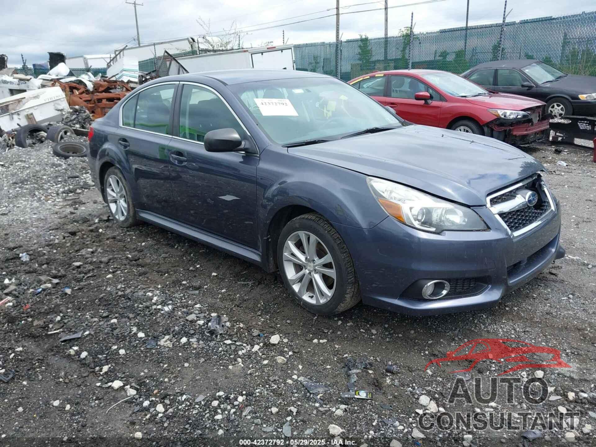 SUBARU LEGACY 2014 - 4S3BMBA60E3022954