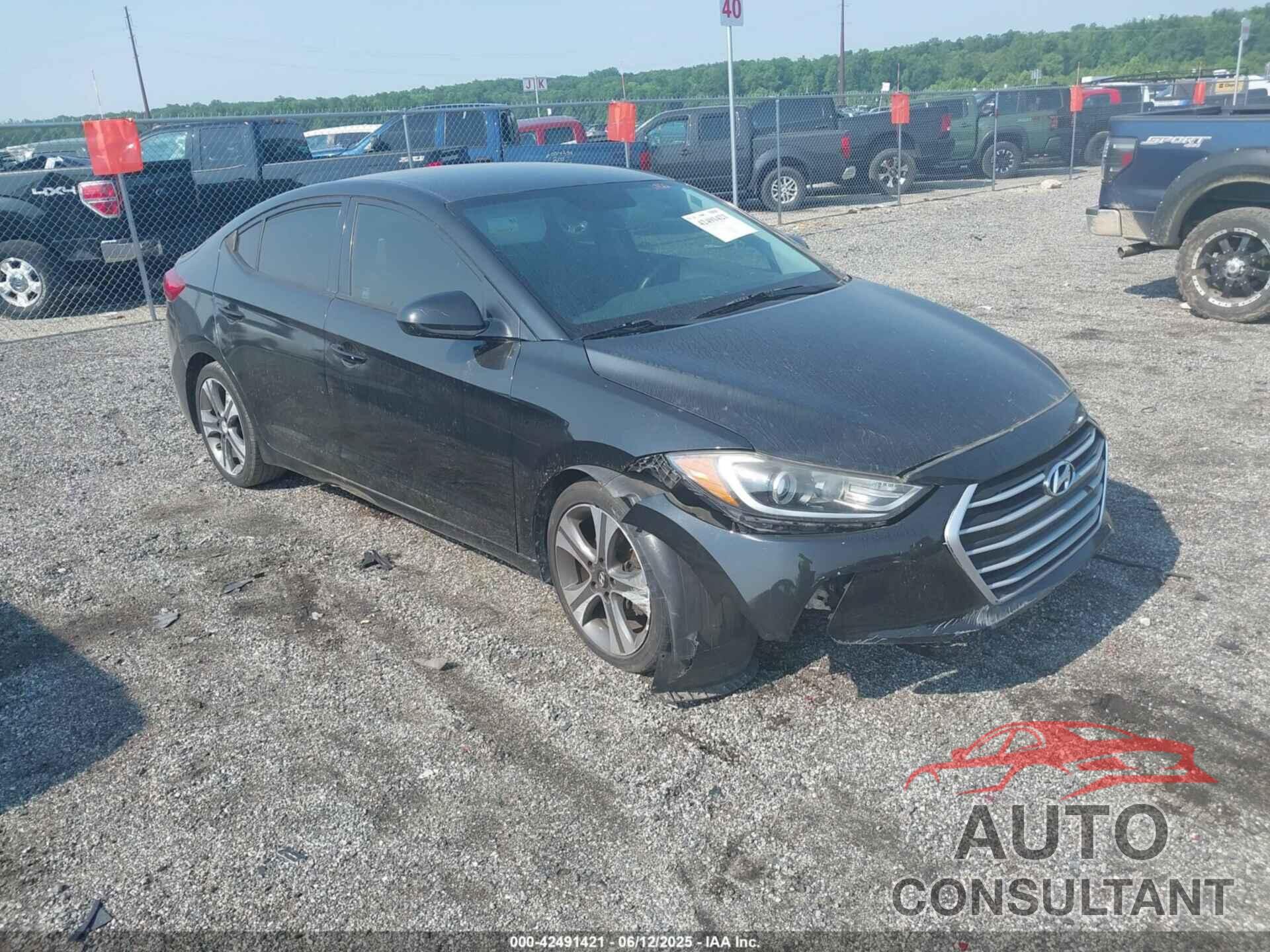 HYUNDAI ELANTRA 2017 - 5NPD84LF1HH010049