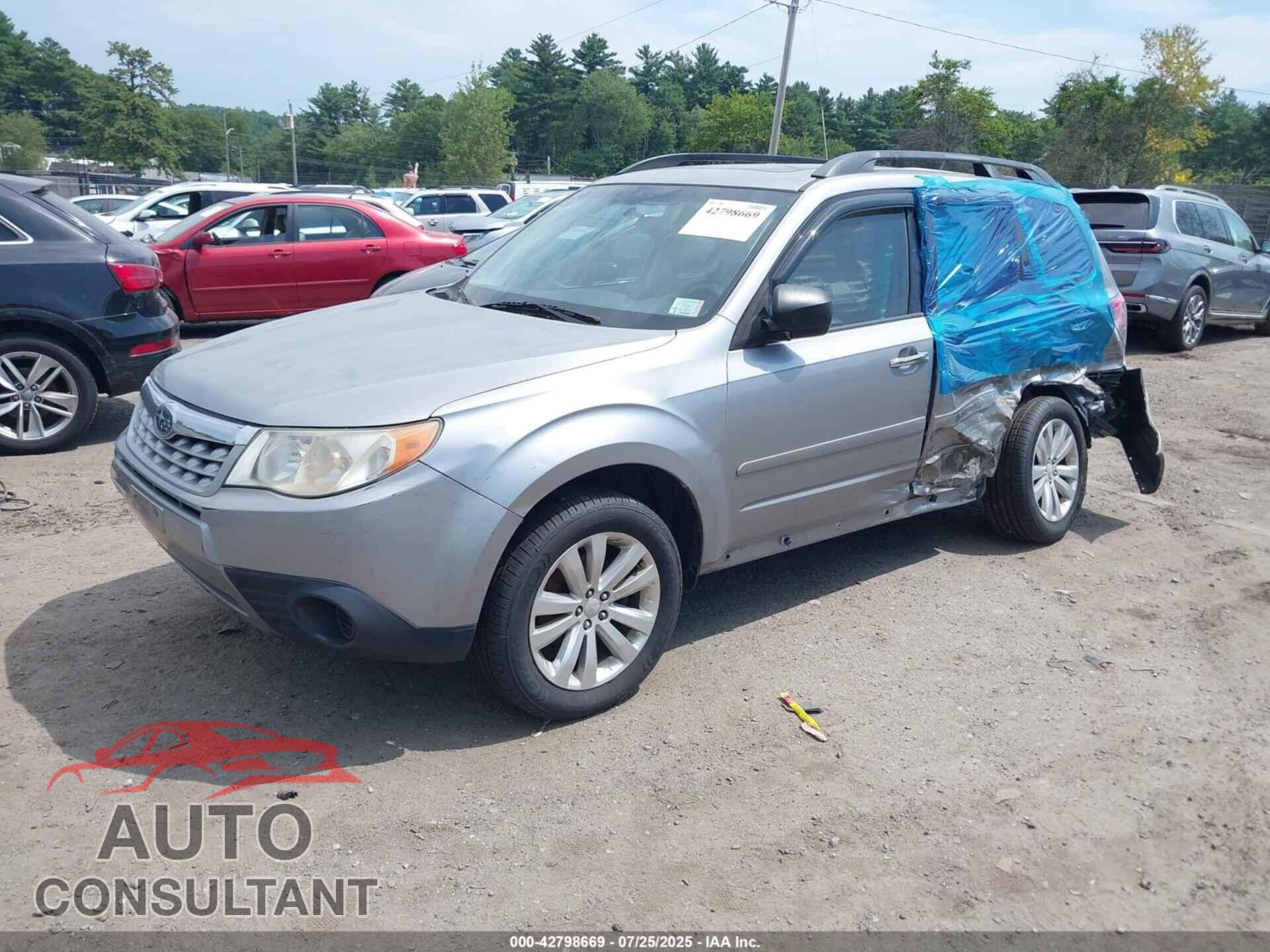 SUBARU FORESTER 2011 - JF2SHADC1BG753804