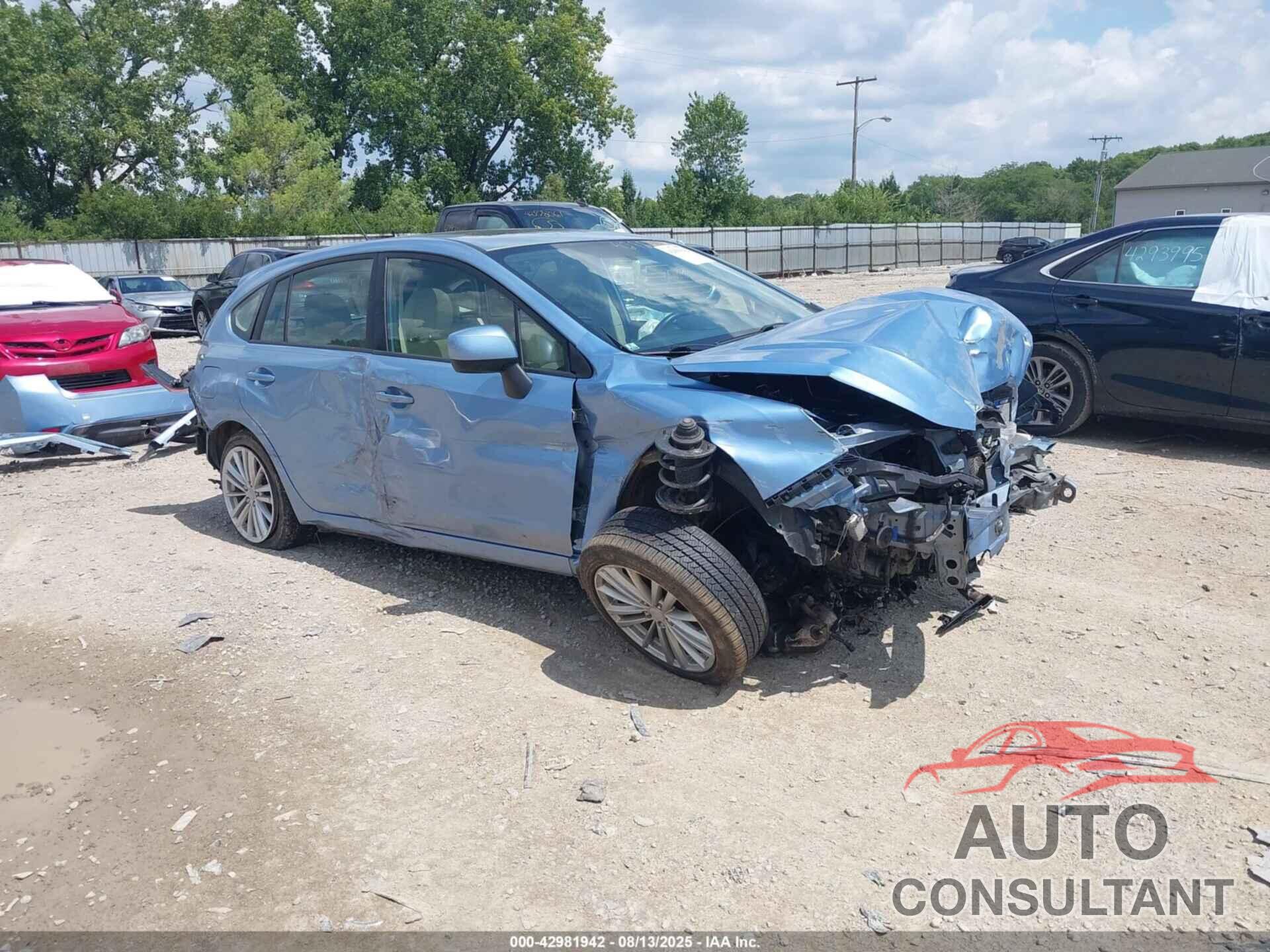 SUBARU IMPREZA 2012 - JF1GPAD61CH226784
