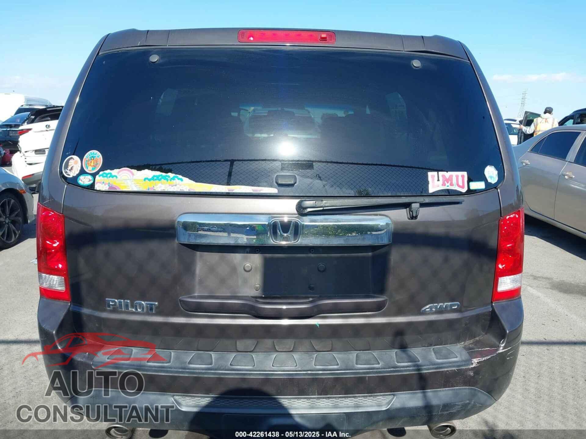 HONDA PILOT 2012 - 5FNYF4H75CB048285