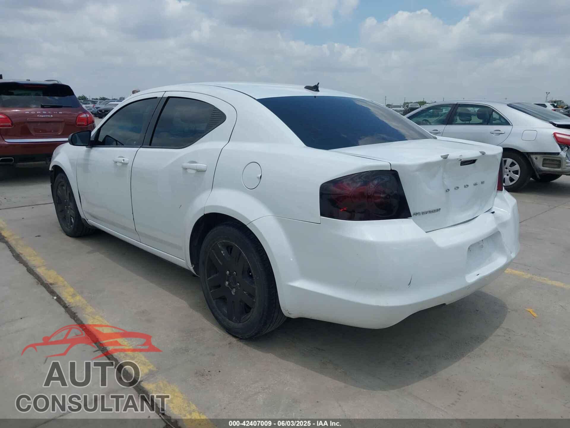 DODGE AVENGER 2013 - 1C3CDZAB3DN752018
