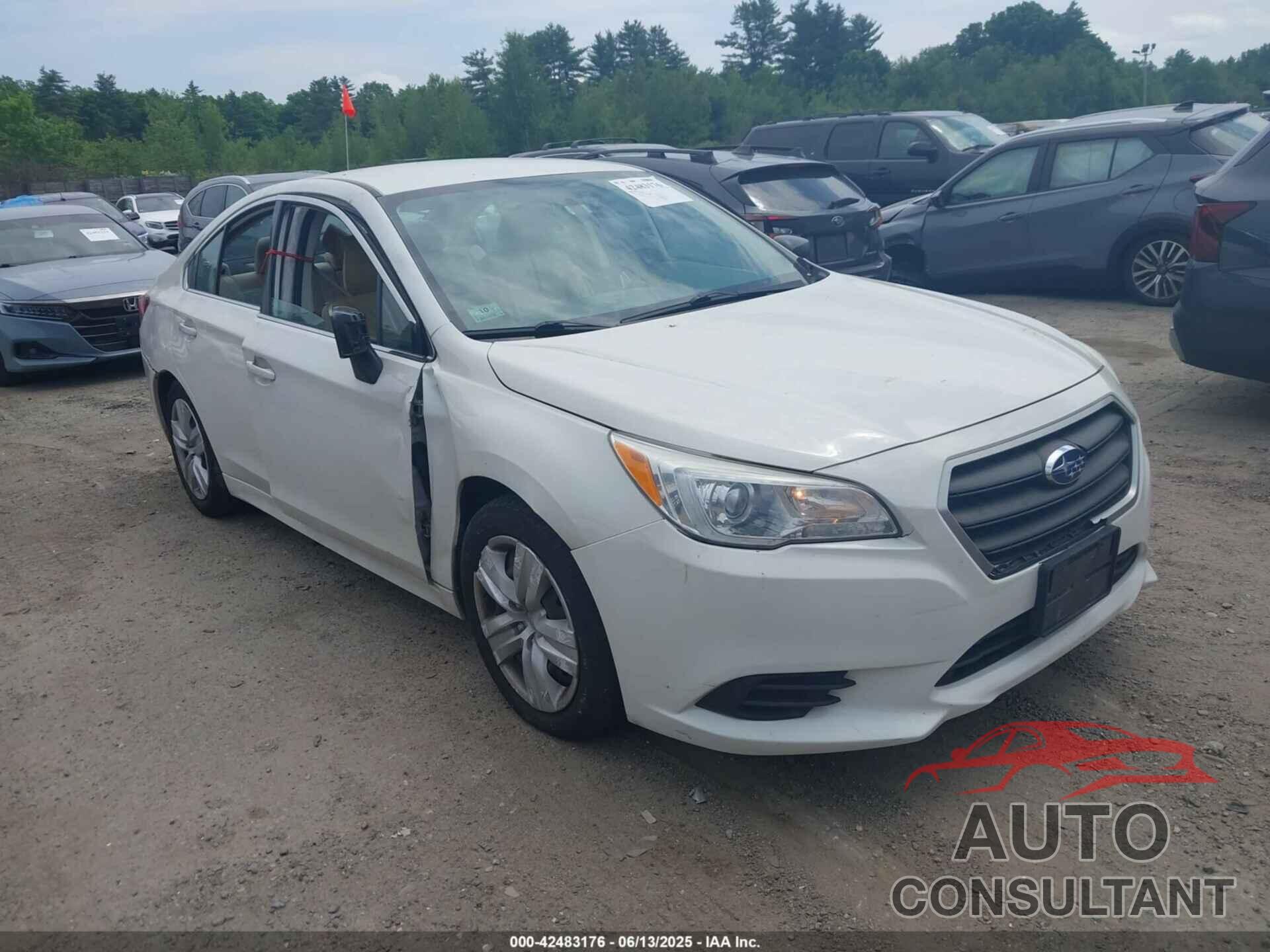 SUBARU LEGACY 2015 - 4S3BNAA68F3022175