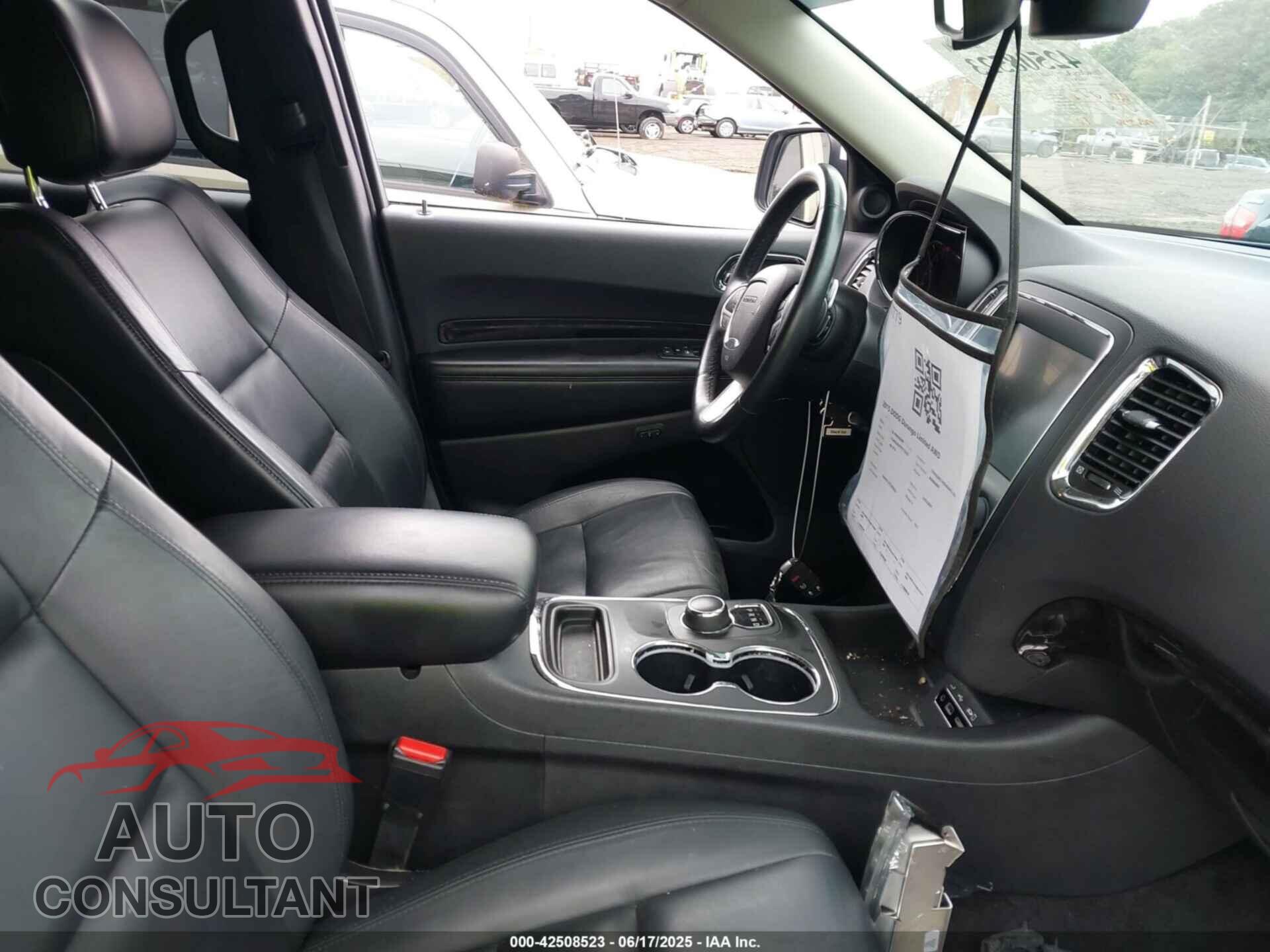 DODGE DURANGO 2015 - 1C4RDJDG7FC772222