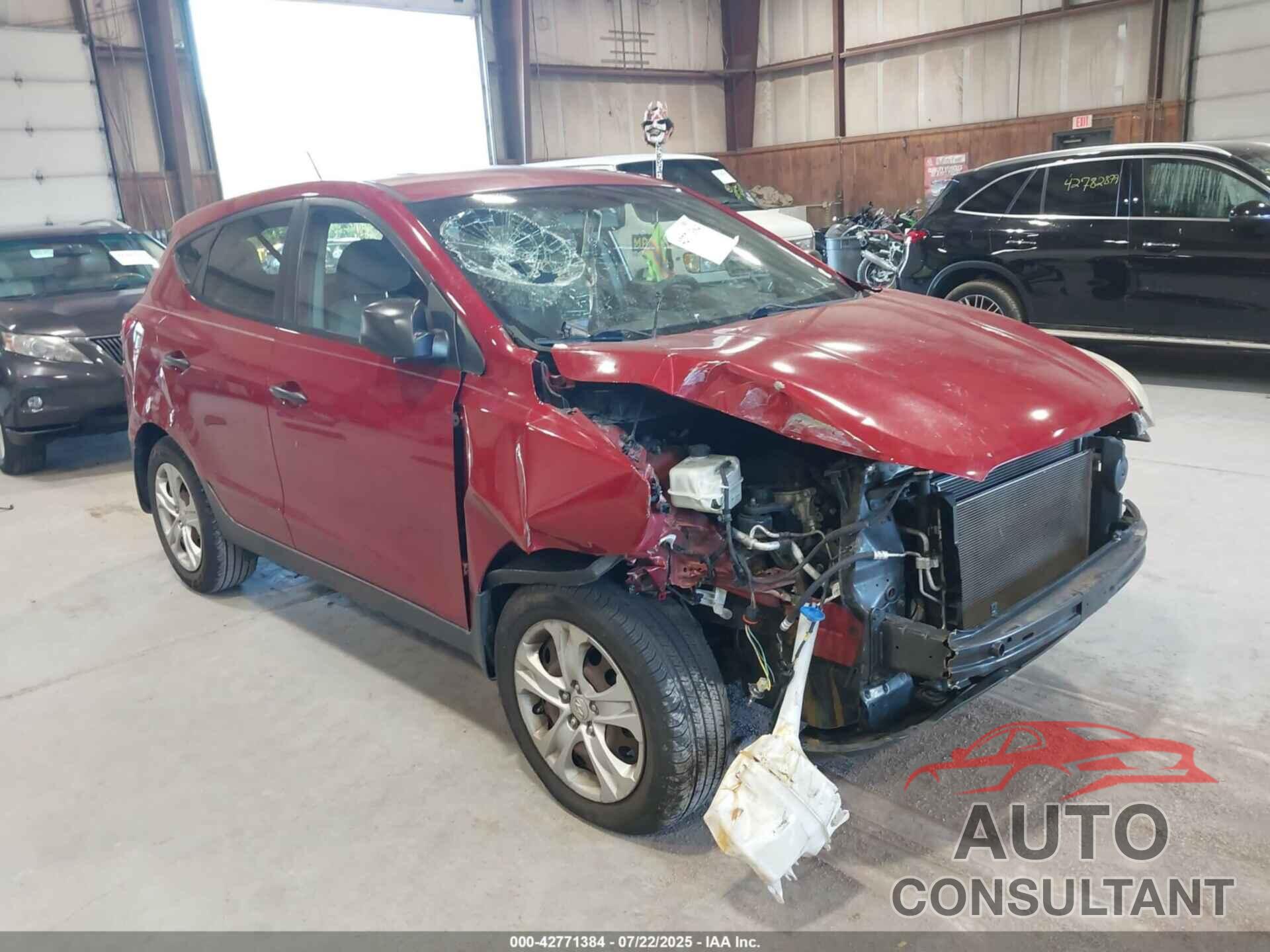 HYUNDAI TUCSON 2012 - KM8JT3AB9CU390683
