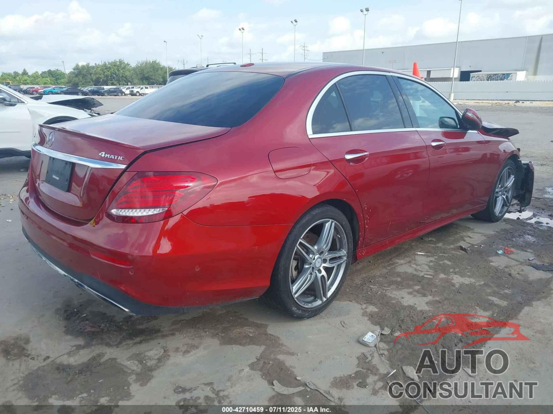 MERCEDES-BENZ E 300 2017 - WDDZF4KB7HA191309