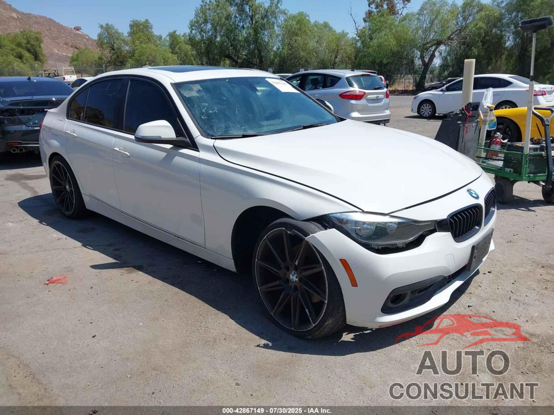BMW 320I 2016 - WBA8E1G58GNT37408