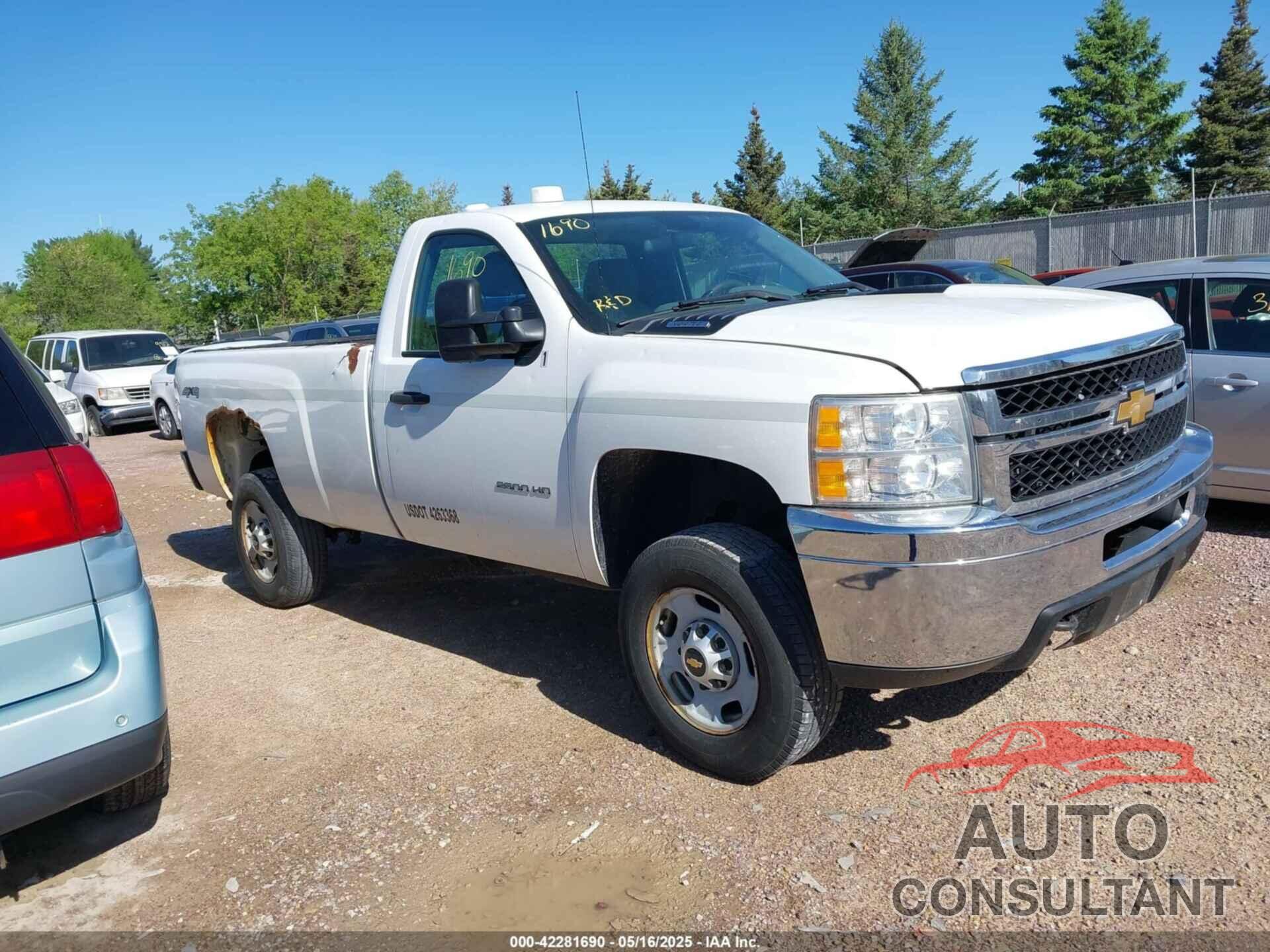 CHEVROLET SILVERADO 2500HD 2012 - 1GC0KVCG2CF224453