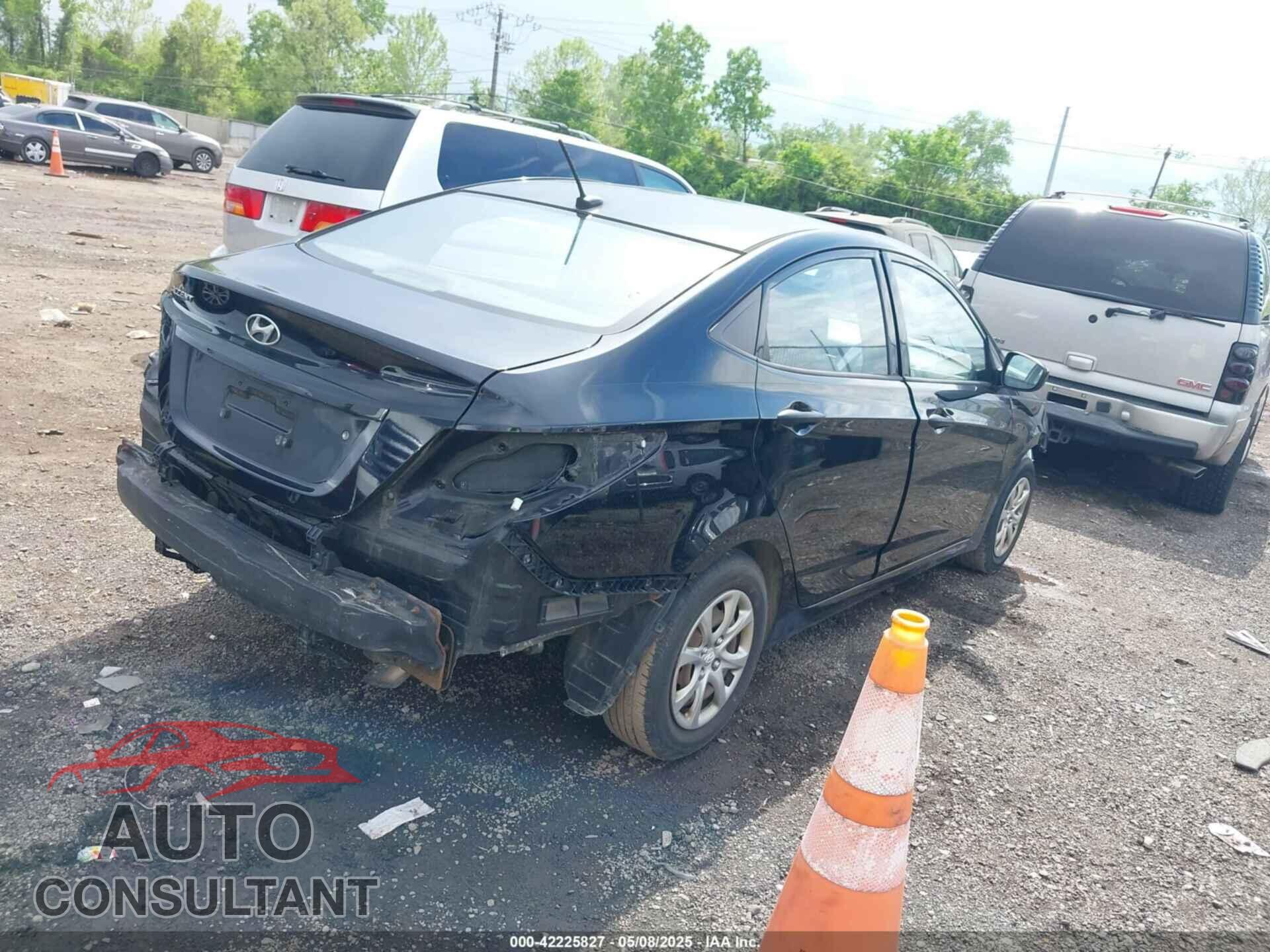 HYUNDAI ACCENT 2012 - KMHCT4AE3CU046923