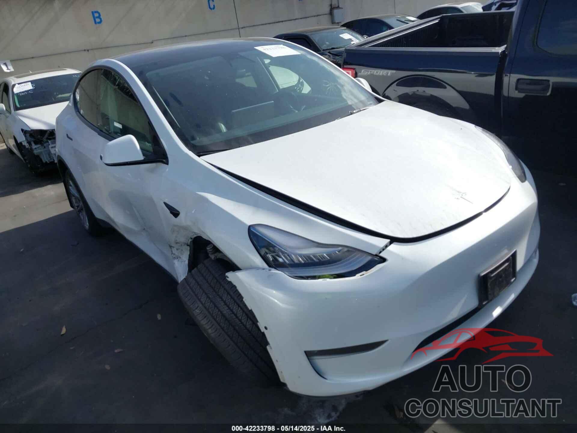 TESLA MODEL Y 2022 - 7SAYGDEE5NF504369