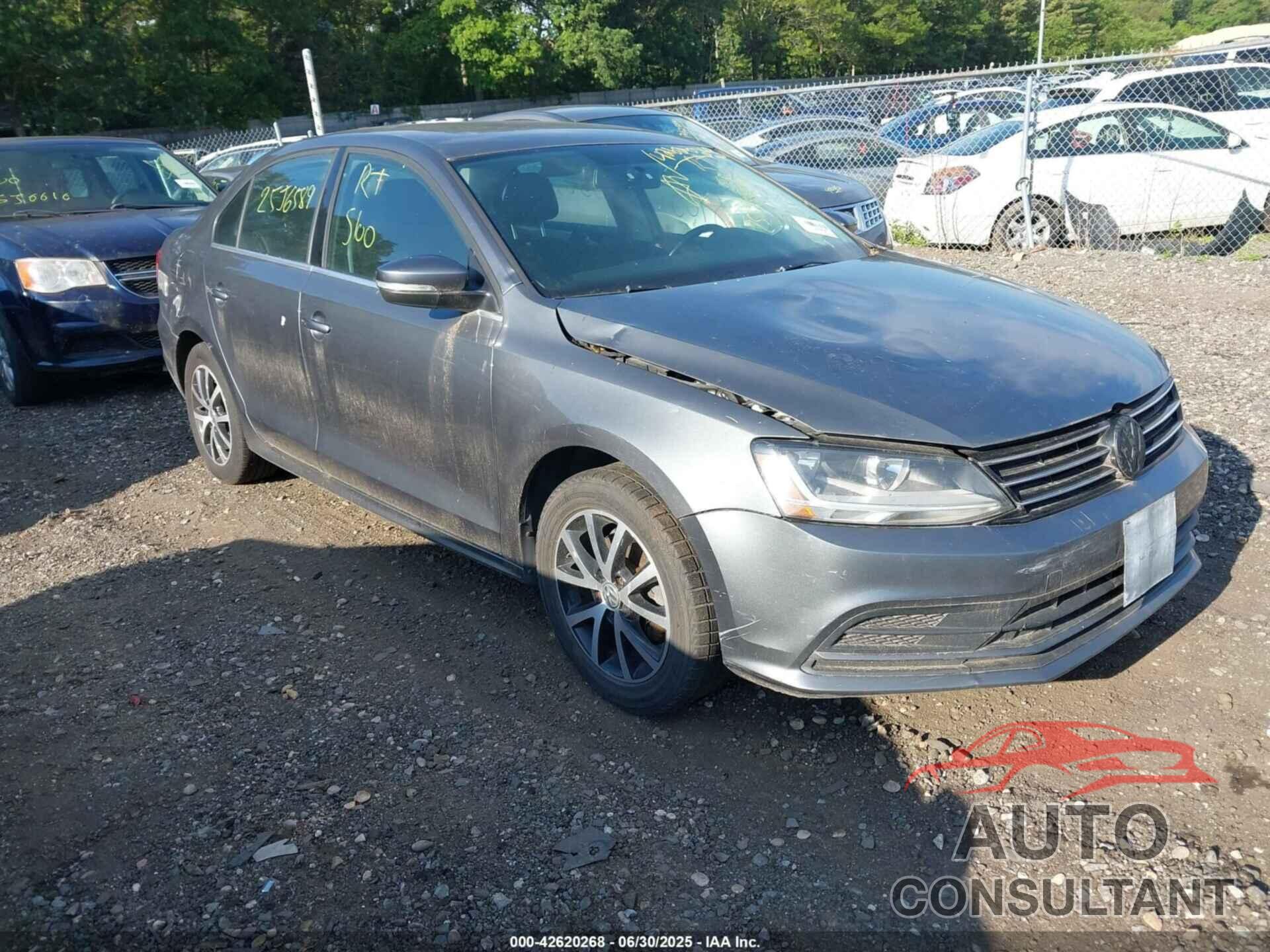 VOLKSWAGEN JETTA 2017 - 3VWB67AJ3HM313153