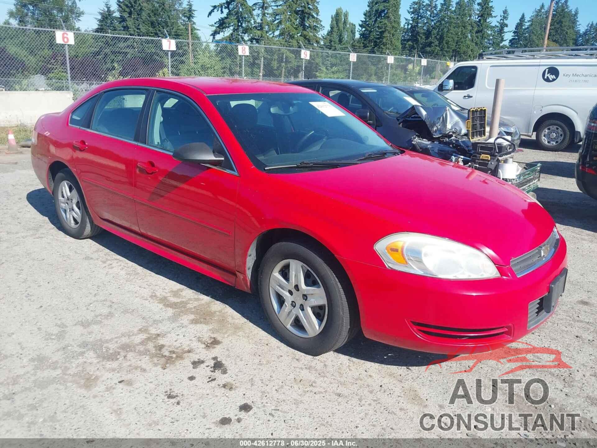 CHEVROLET IMPALA 2010 - 2G1WA5EK0A1189715
