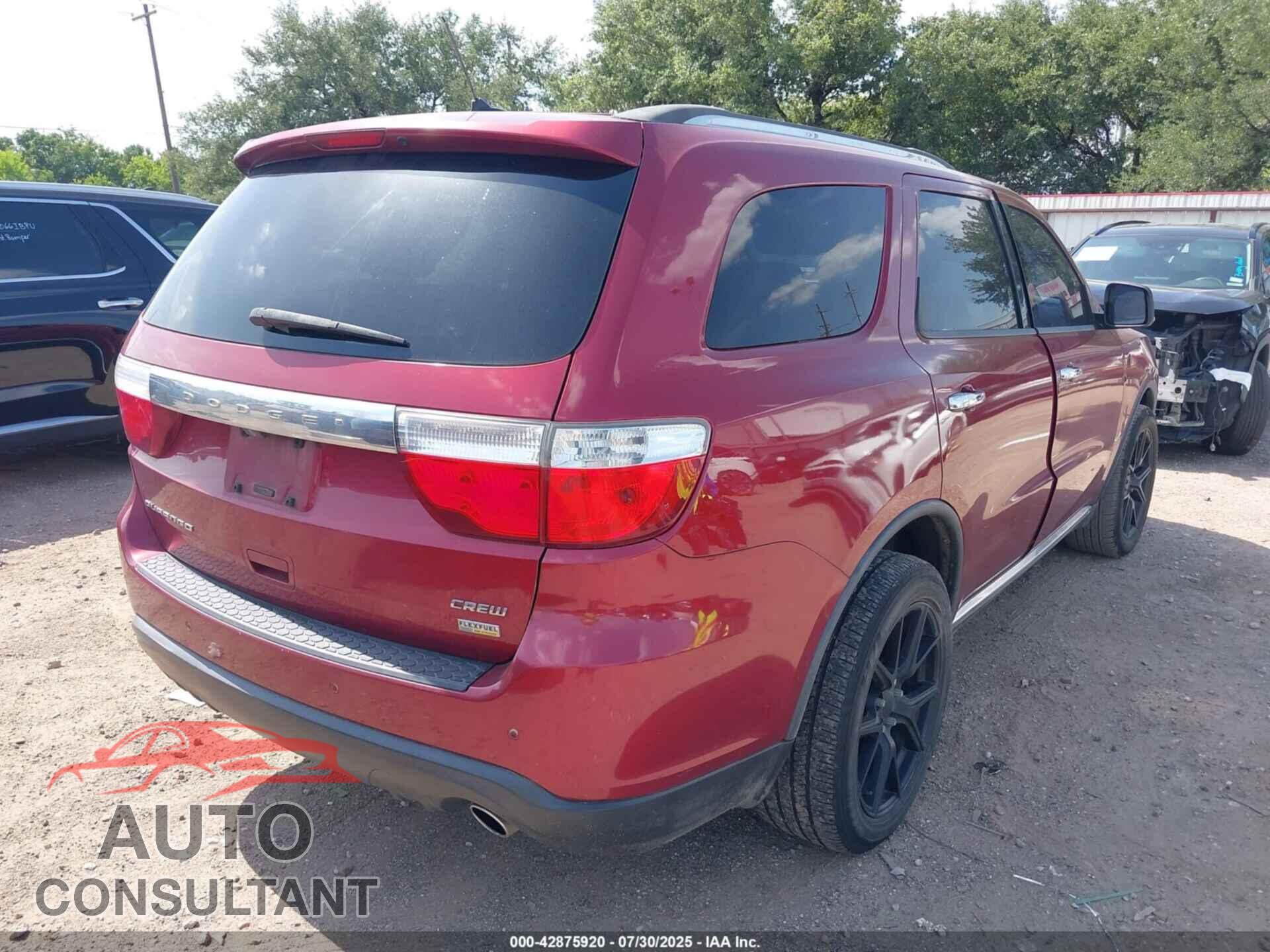 DODGE DURANGO 2013 - 1C4RDHDG8DC665153
