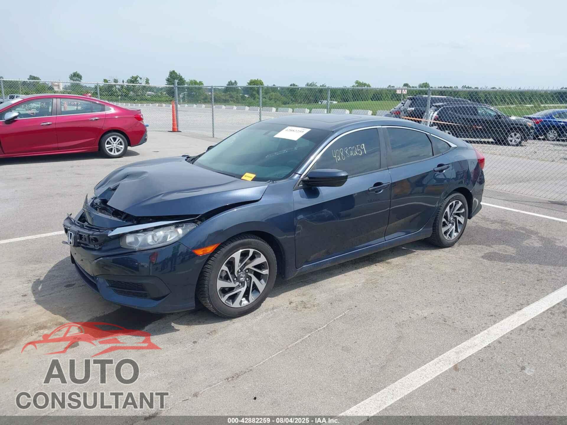 HONDA CIVIC 2017 - 19XFC2F77HE059454