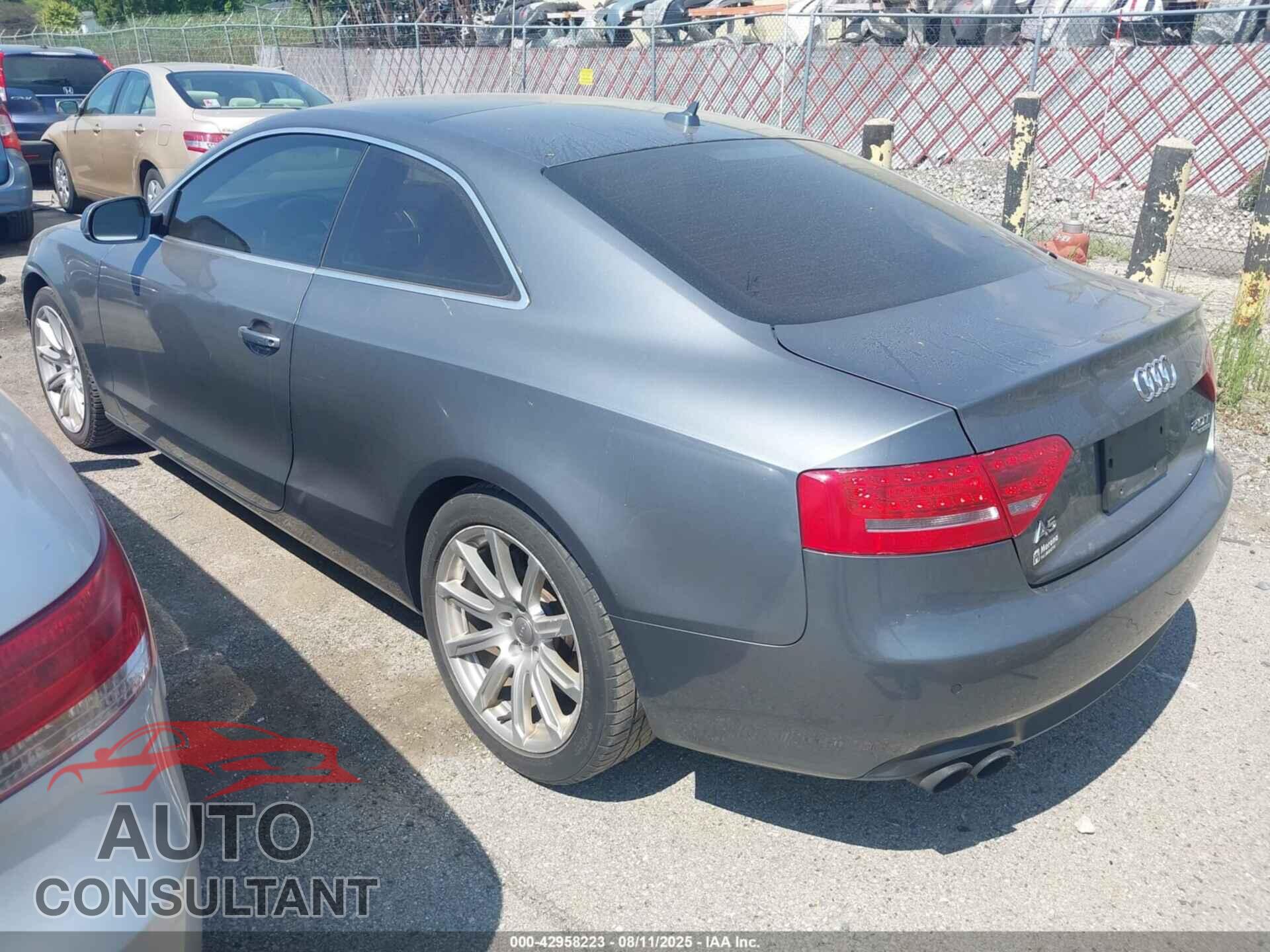 AUDI A5 2012 - WAULFAFR2CA024464