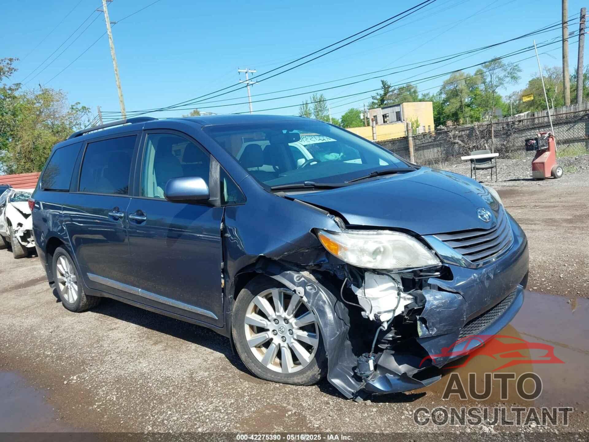 TOYOTA SIENNA 2017 - 5TDDZ3DC4HS156287