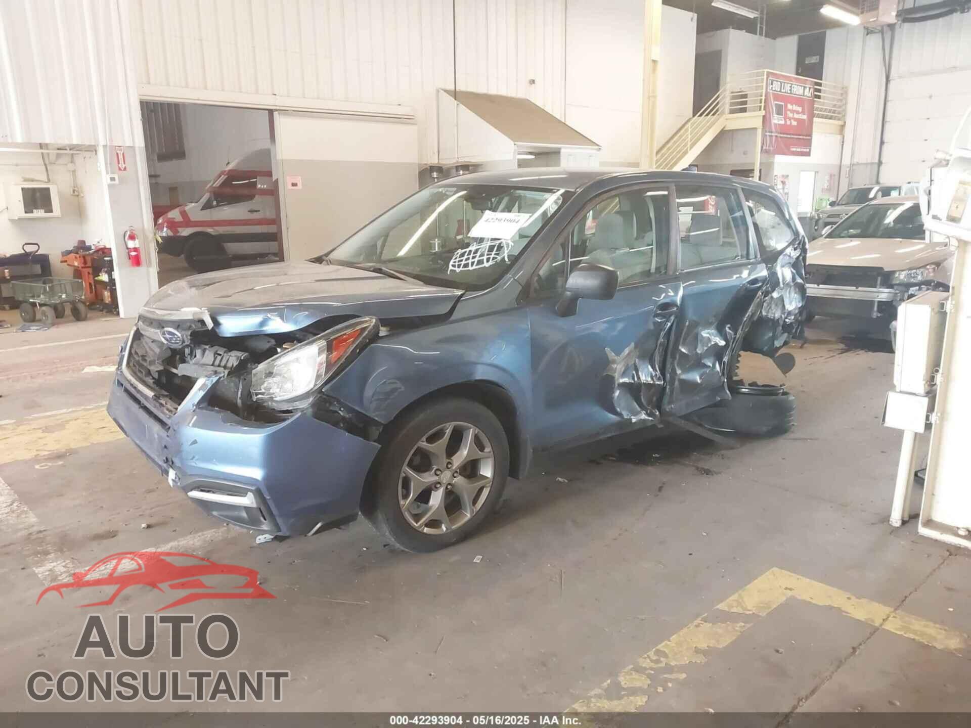 SUBARU FORESTER 2018 - JF2SJAAC2JH412400