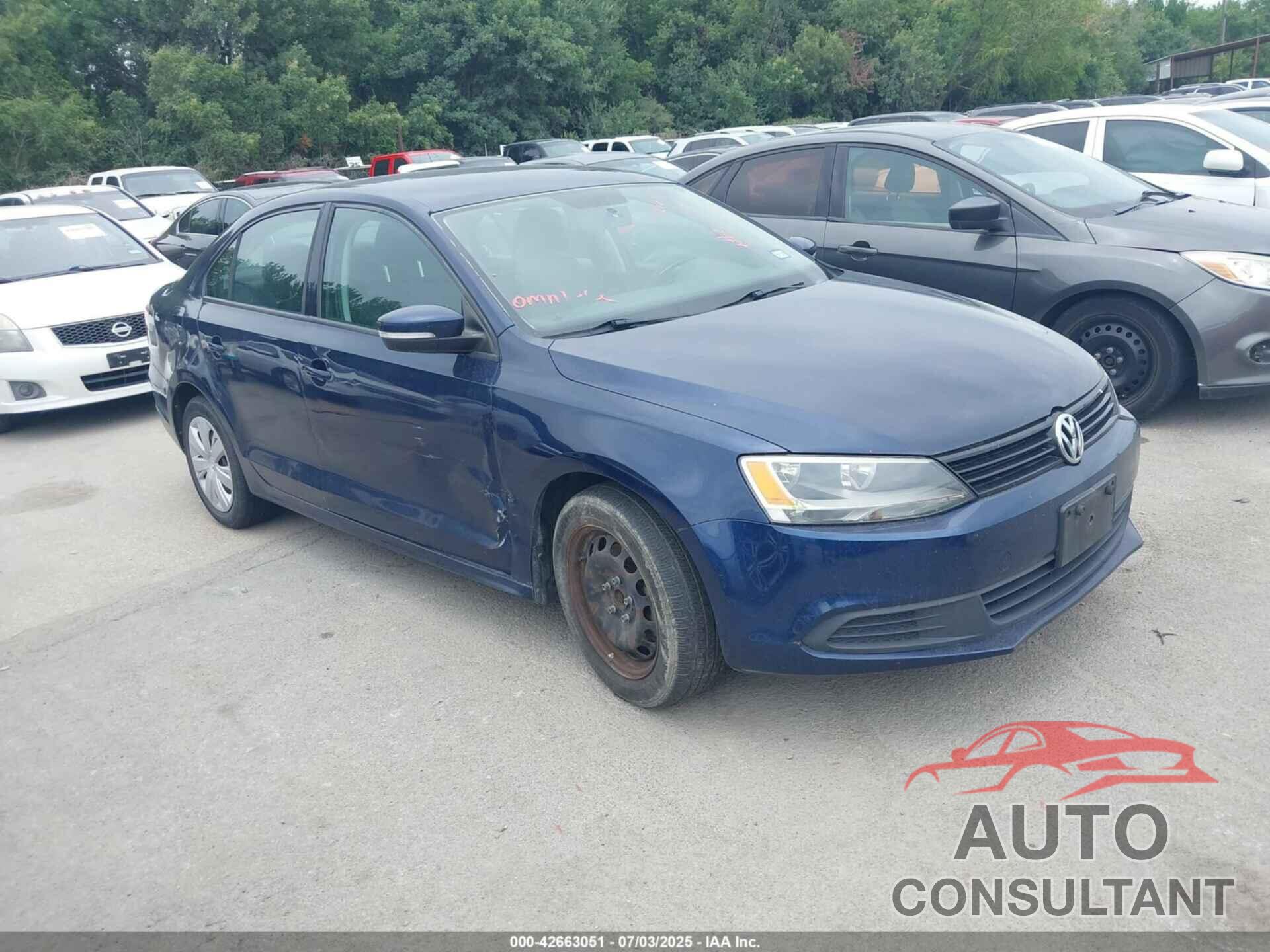 VOLKSWAGEN JETTA 2014 - 3VWD17AJ0EM402858