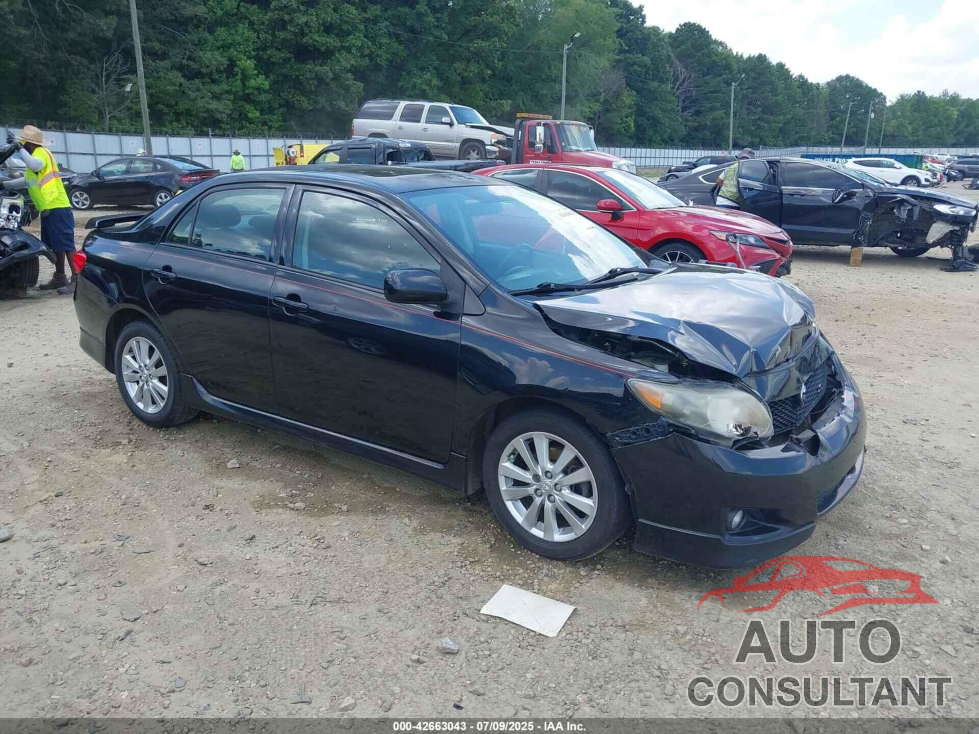 TOYOTA COROLLA 2010 - 2T1BU4EE2AC273182