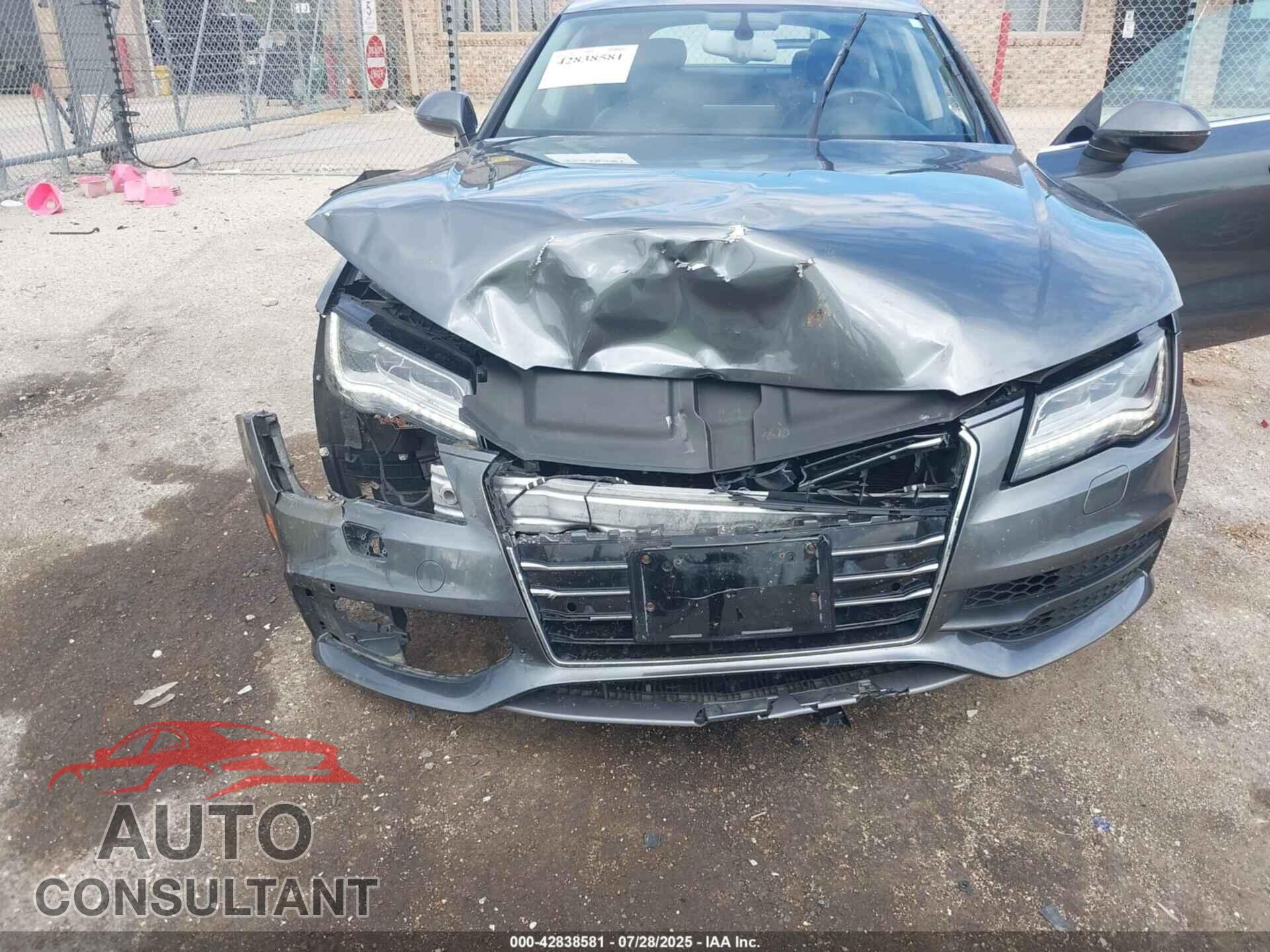 AUDI A7 2012 - WAU2GAFC2CN081468