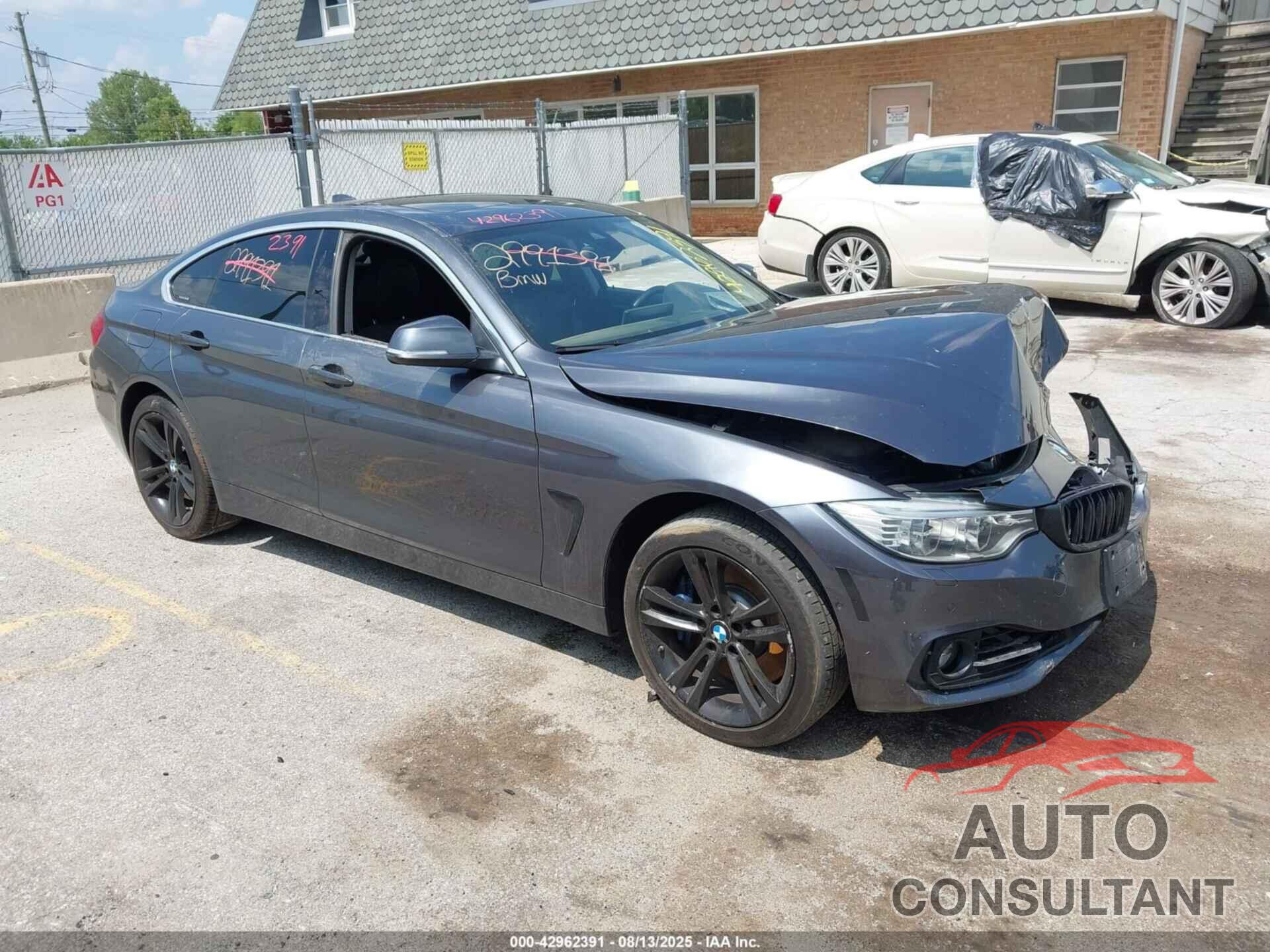 BMW 435I GRAN COUPE 2015 - WBA4B3C54FD669763