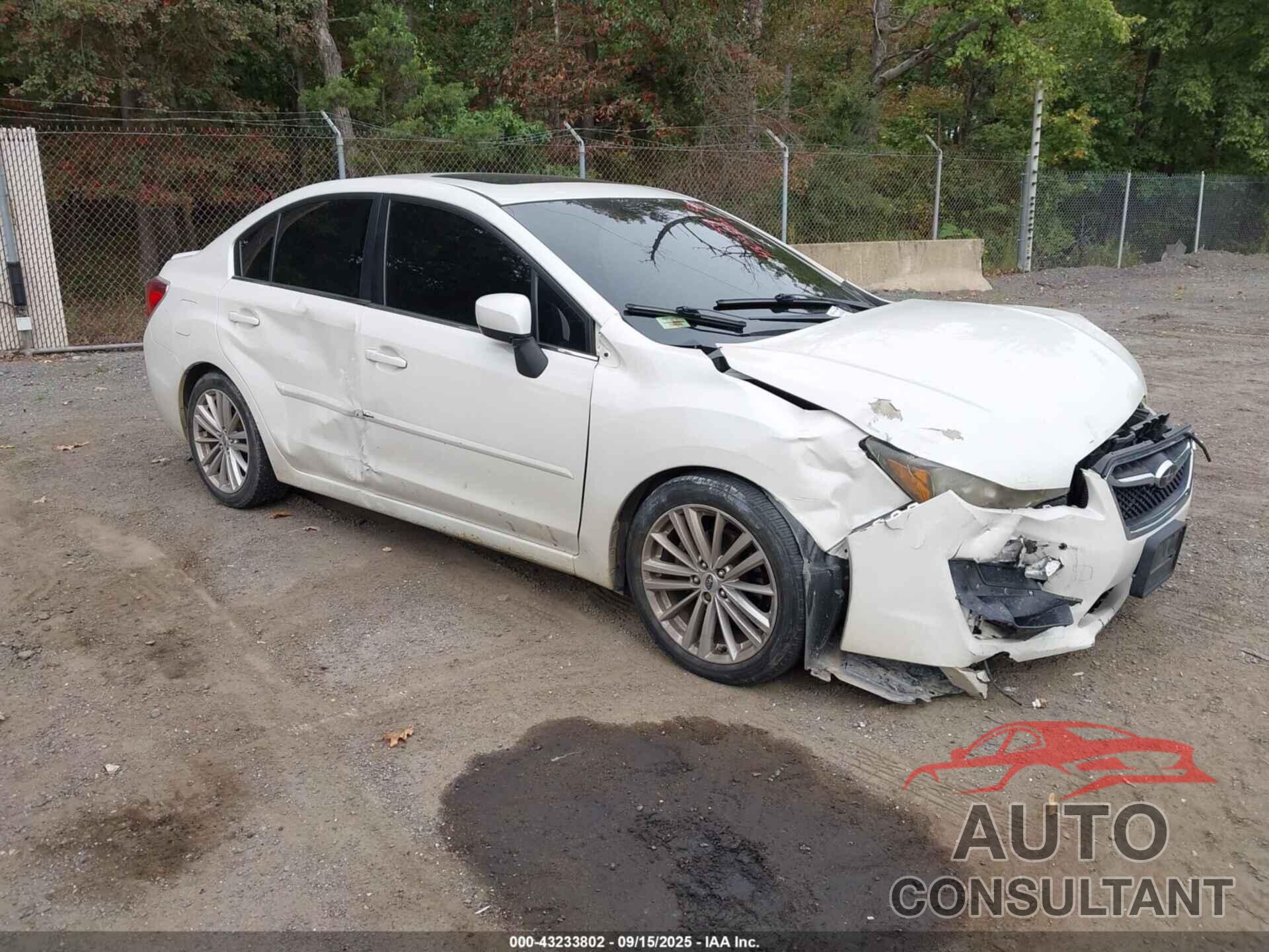 SUBARU IMPREZA 2015 - JF1GJAK60FH002057