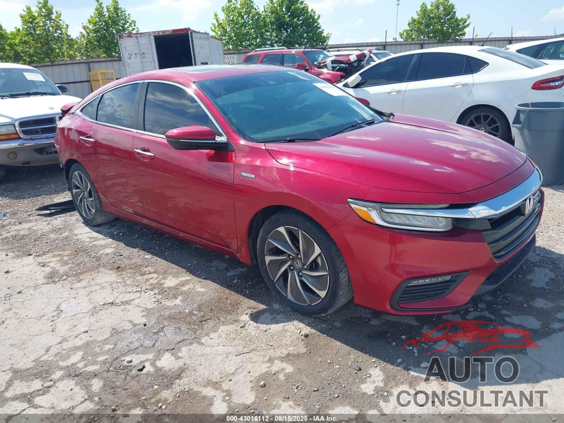 HONDA INSIGHT 2022 - 19XZE4F92NE016849
