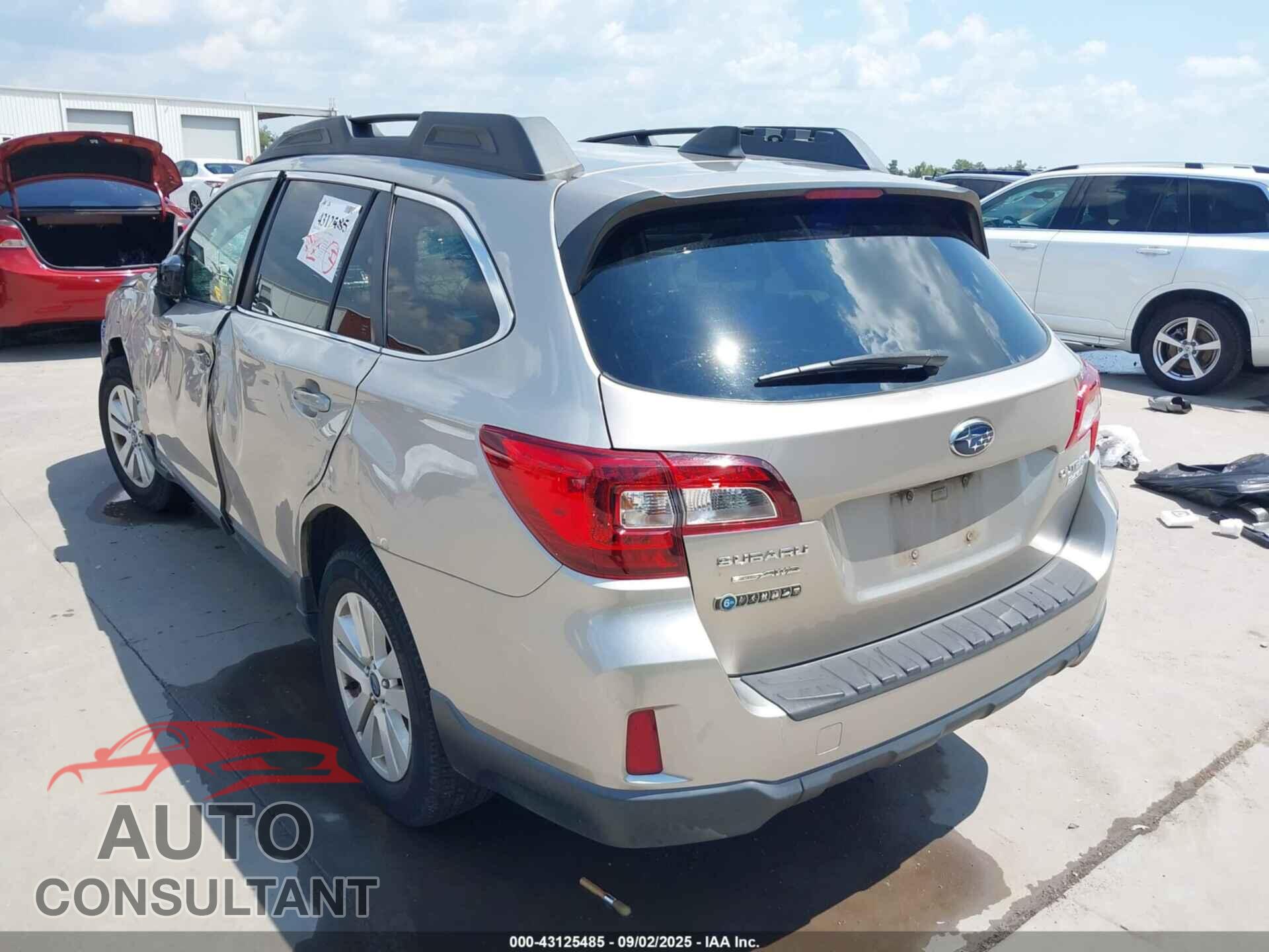 SUBARU OUTBACK 2017 - 4S4BSACC4H3389312