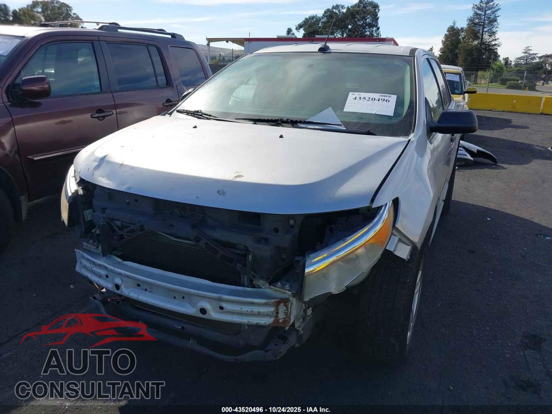 FORD EDGE 2012 - 2FMDK3GC0CBA08370