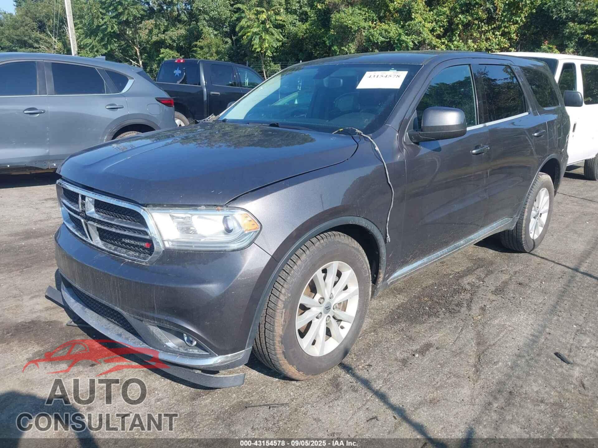 DODGE DURANGO 2019 - 1C4RDJAG2KC585324