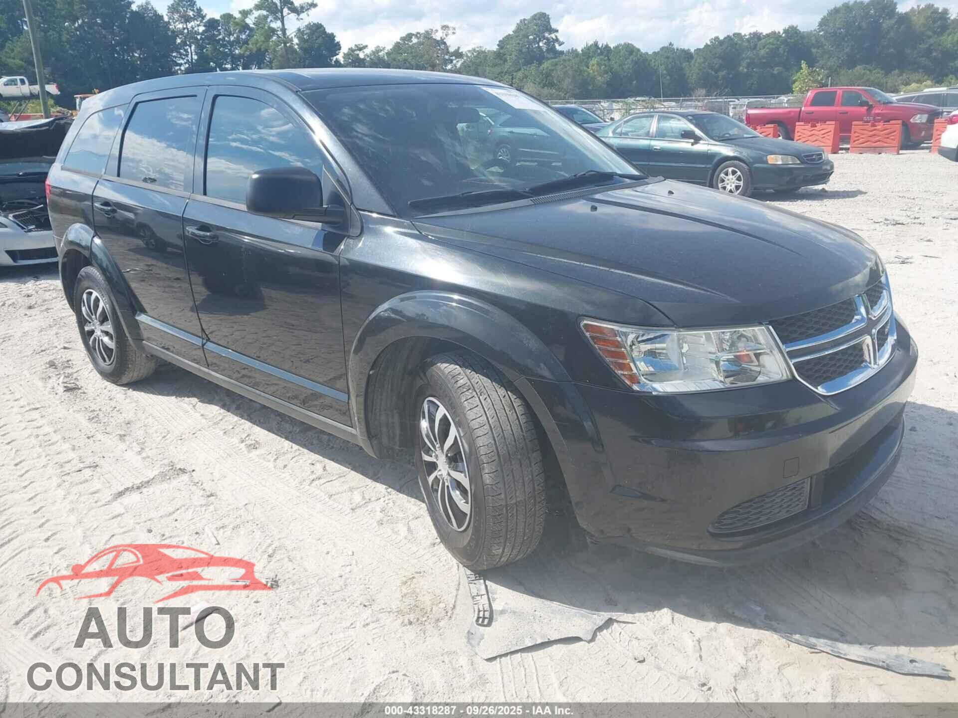 DODGE JOURNEY 2012 - 3C4PDCAB7CT297229